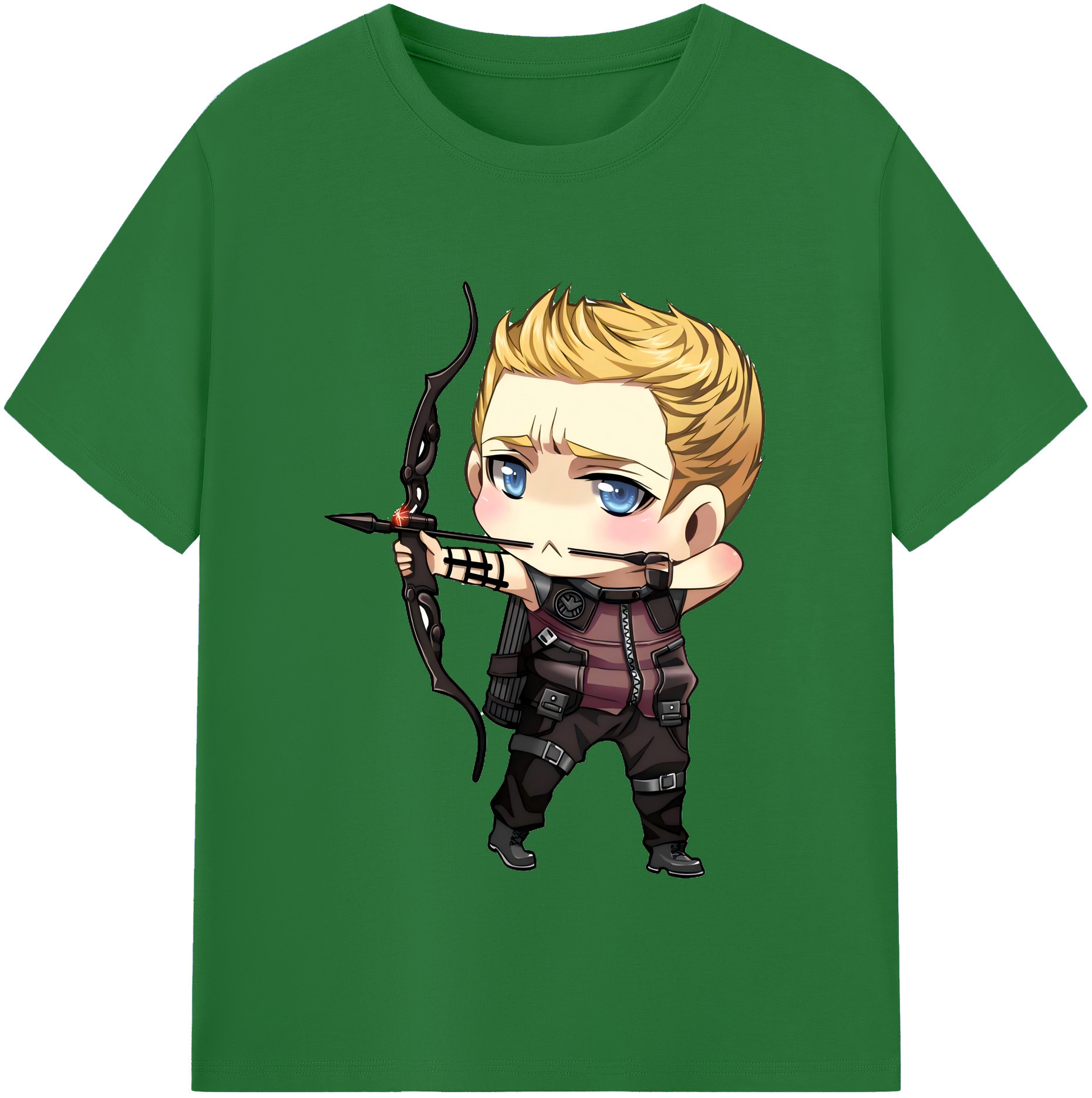 （画像用） アベンジャーズ The Avengers 綿100％半袖Tシャツ（フロントプリント）