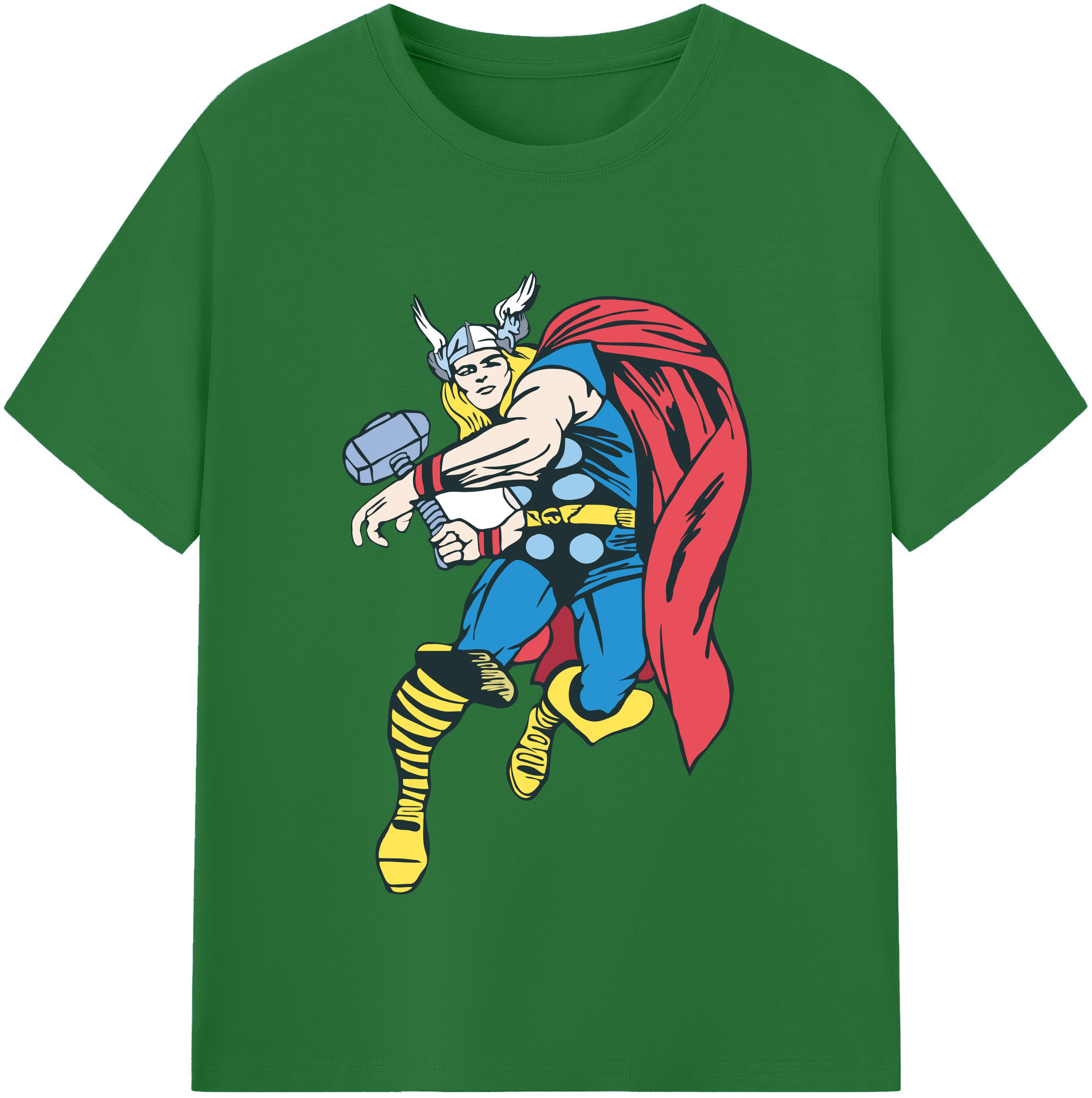 （画像用） アベンジャーズ The Avengers 綿100％半袖Tシャツ（フロントプリント）