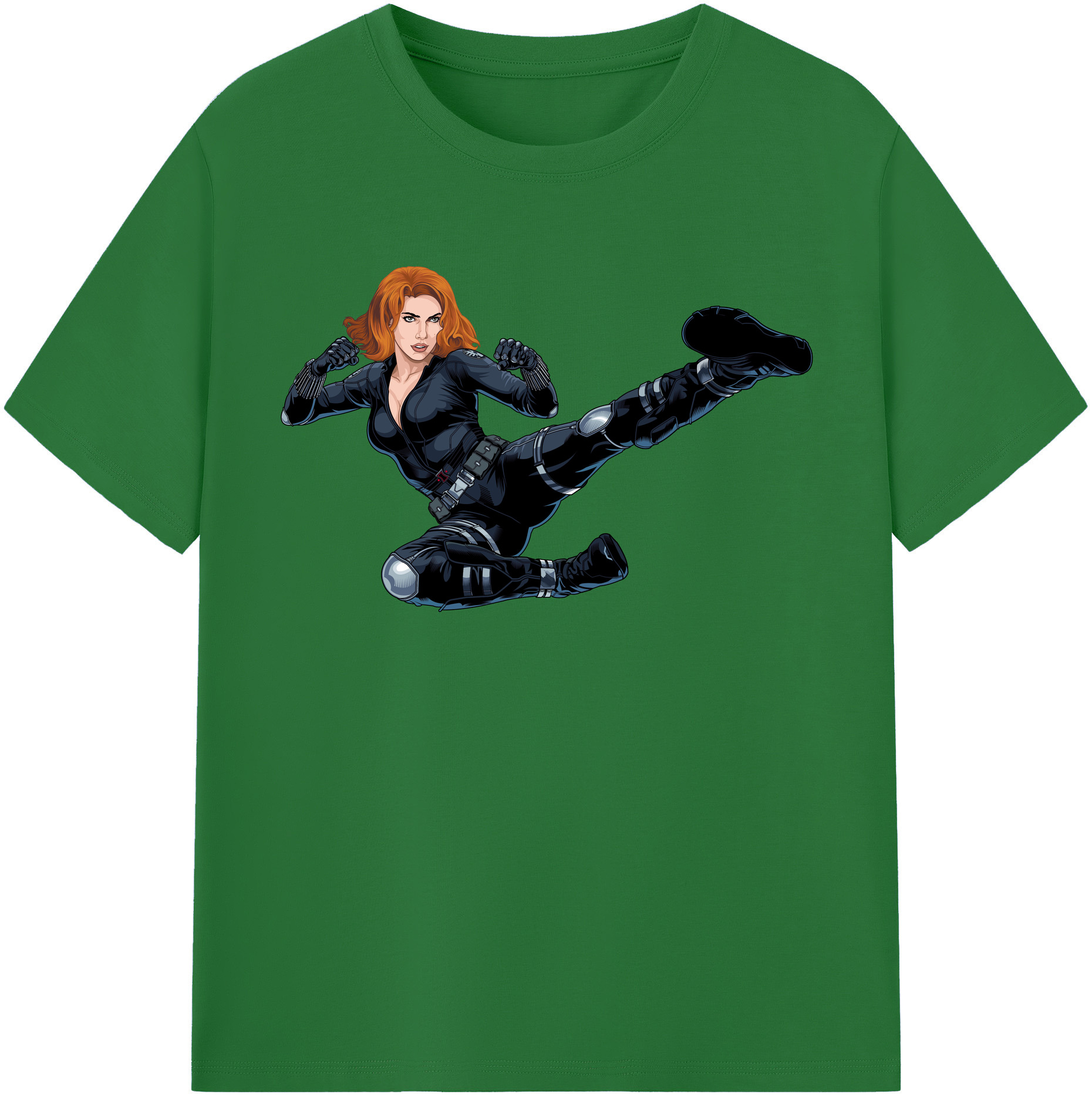（画像用） アベンジャーズ The Avengers 綿100％半袖Tシャツ（フロントプリント）