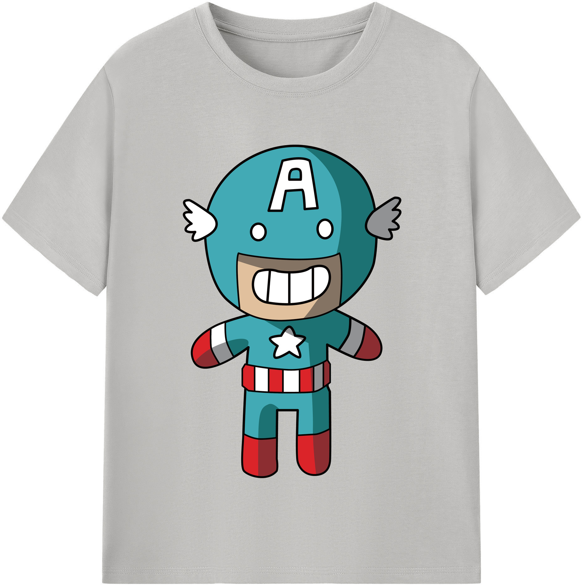 （画像用） アベンジャーズ The Avengers 綿100％半袖Tシャツ（フロントプリント）