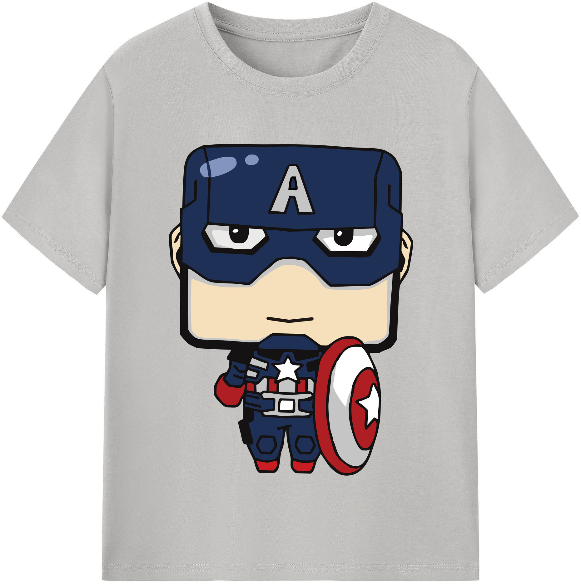 （画像用） アベンジャーズ The Avengers 綿100％半袖Tシャツ（フロントプリント）
