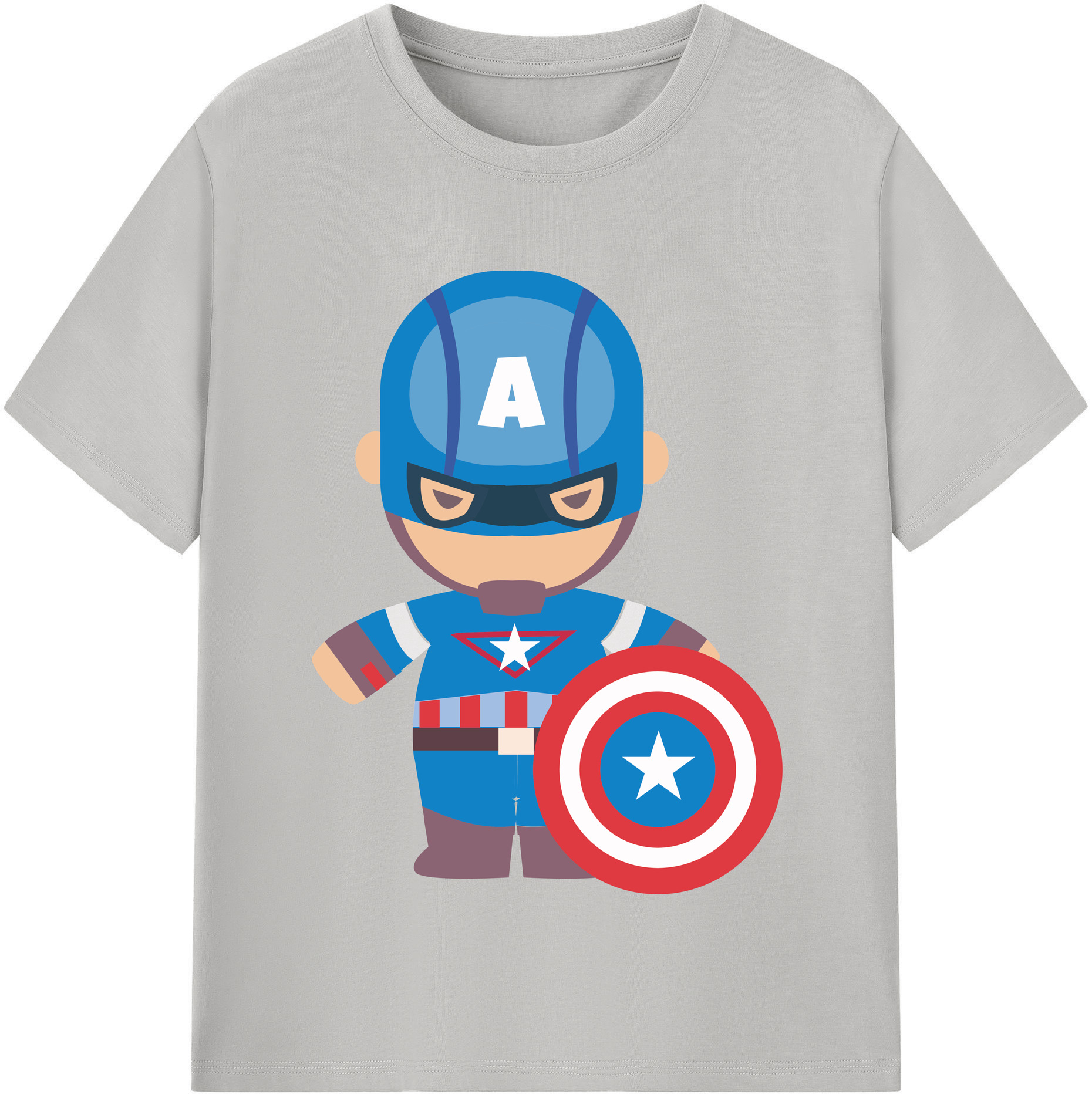 （画像用） アベンジャーズ The Avengers 綿100％半袖Tシャツ（フロントプリント）