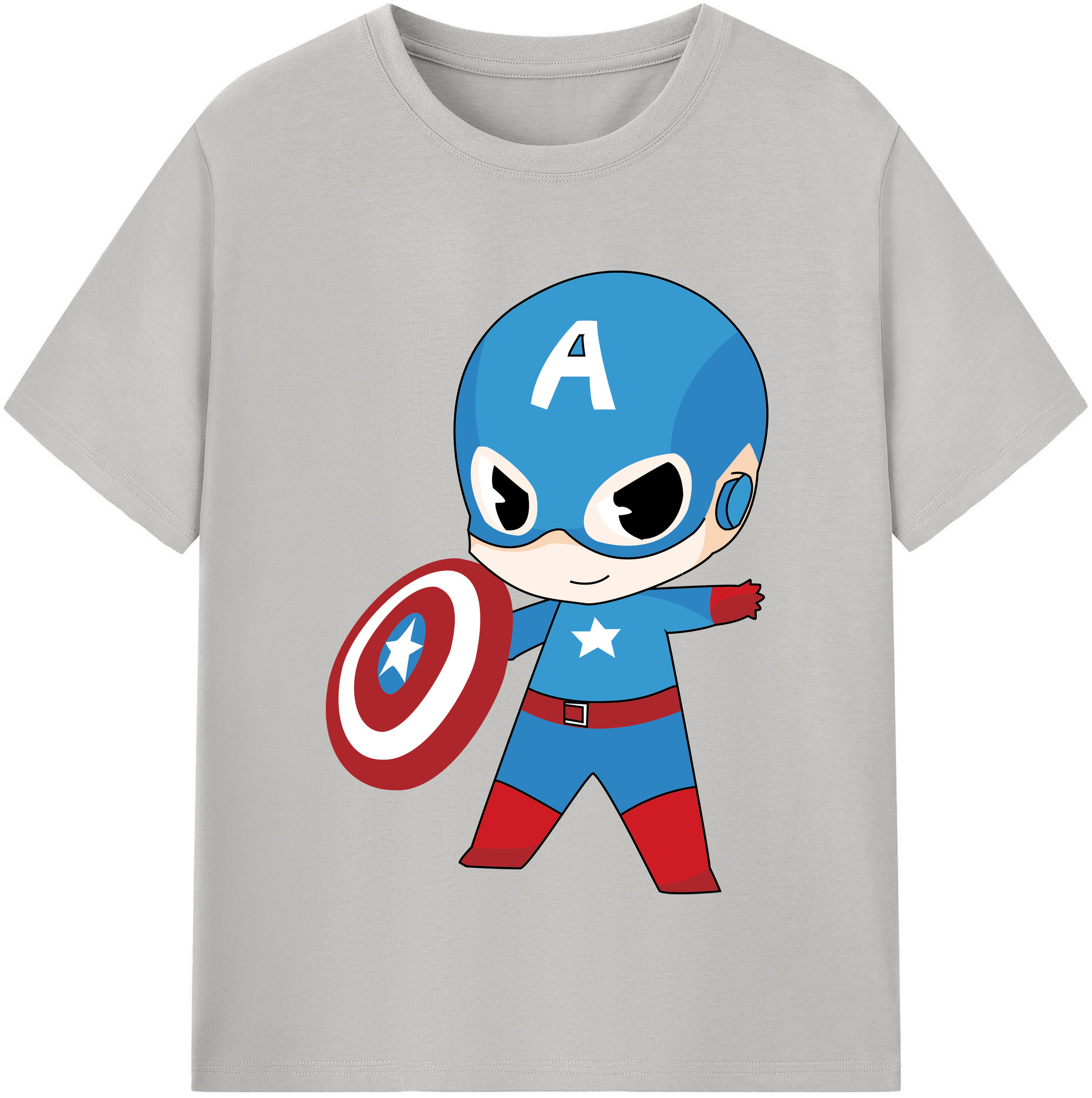 （画像用） アベンジャーズ The Avengers 綿100％半袖Tシャツ（フロントプリント）