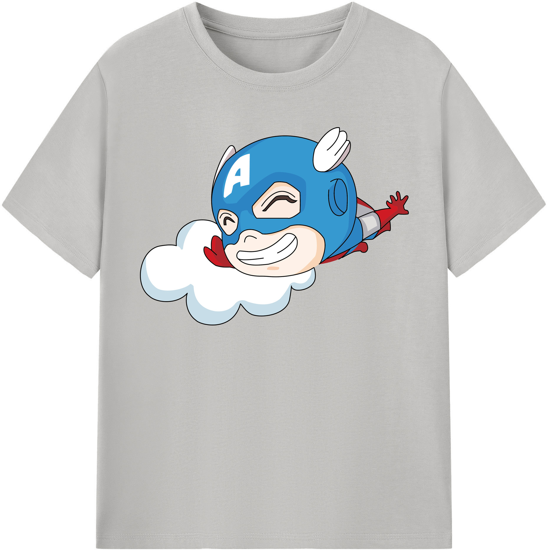 （画像用） アベンジャーズ The Avengers 綿100％半袖Tシャツ（フロントプリント）