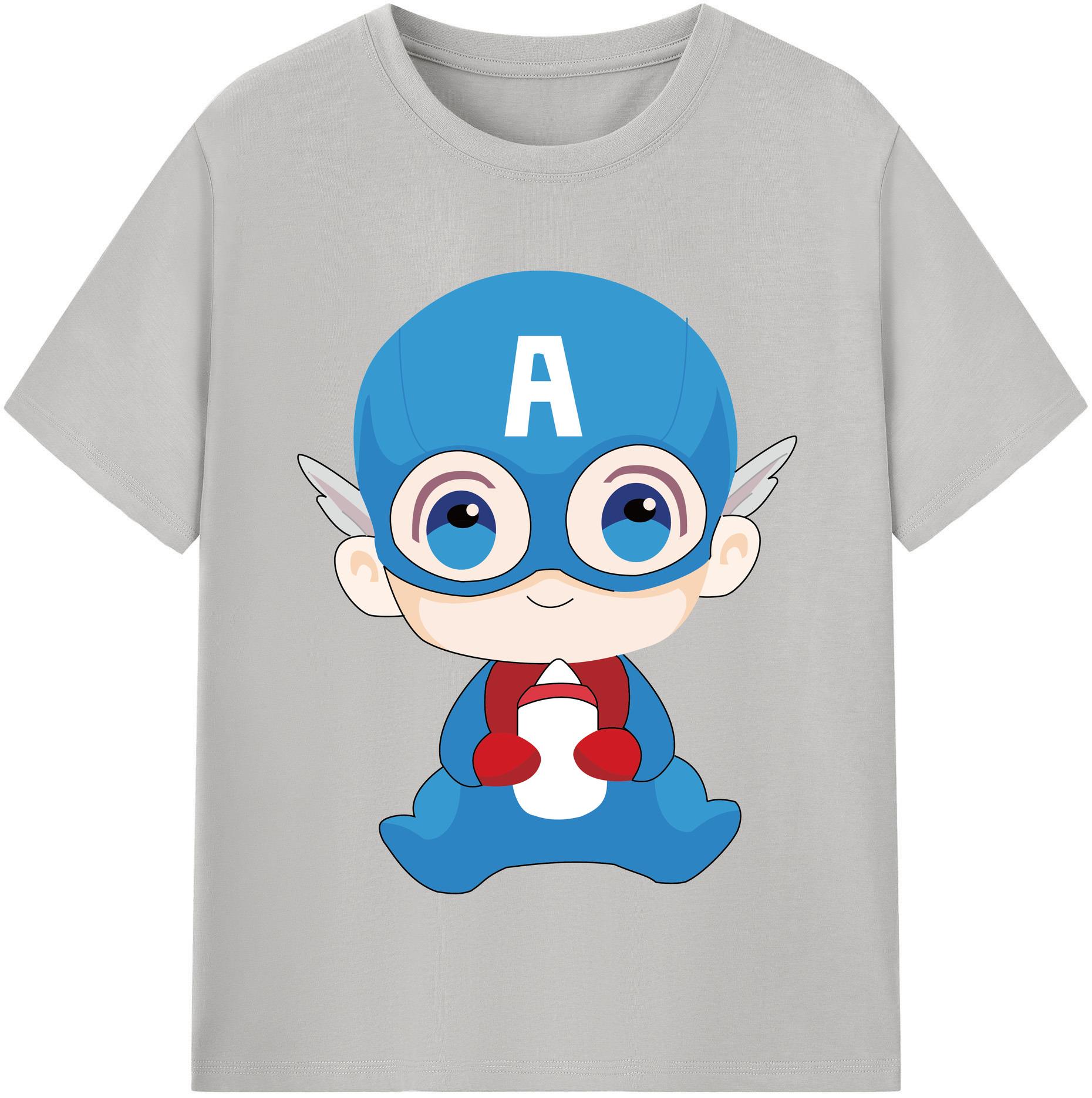（画像用） アベンジャーズ The Avengers 綿100％半袖Tシャツ（フロントプリント）