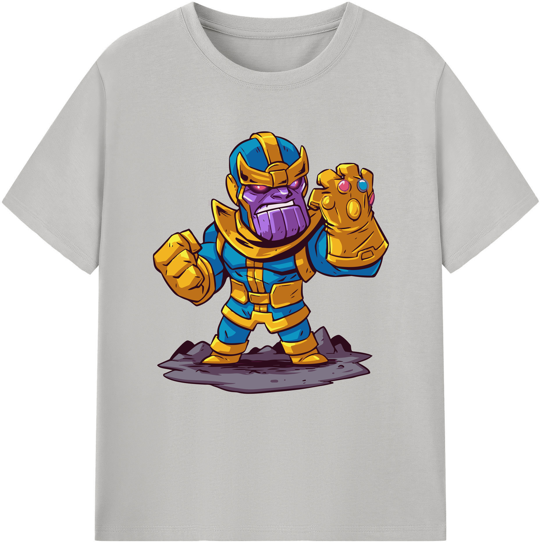 （画像用） アベンジャーズ The Avengers 綿100％半袖Tシャツ（フロントプリント）