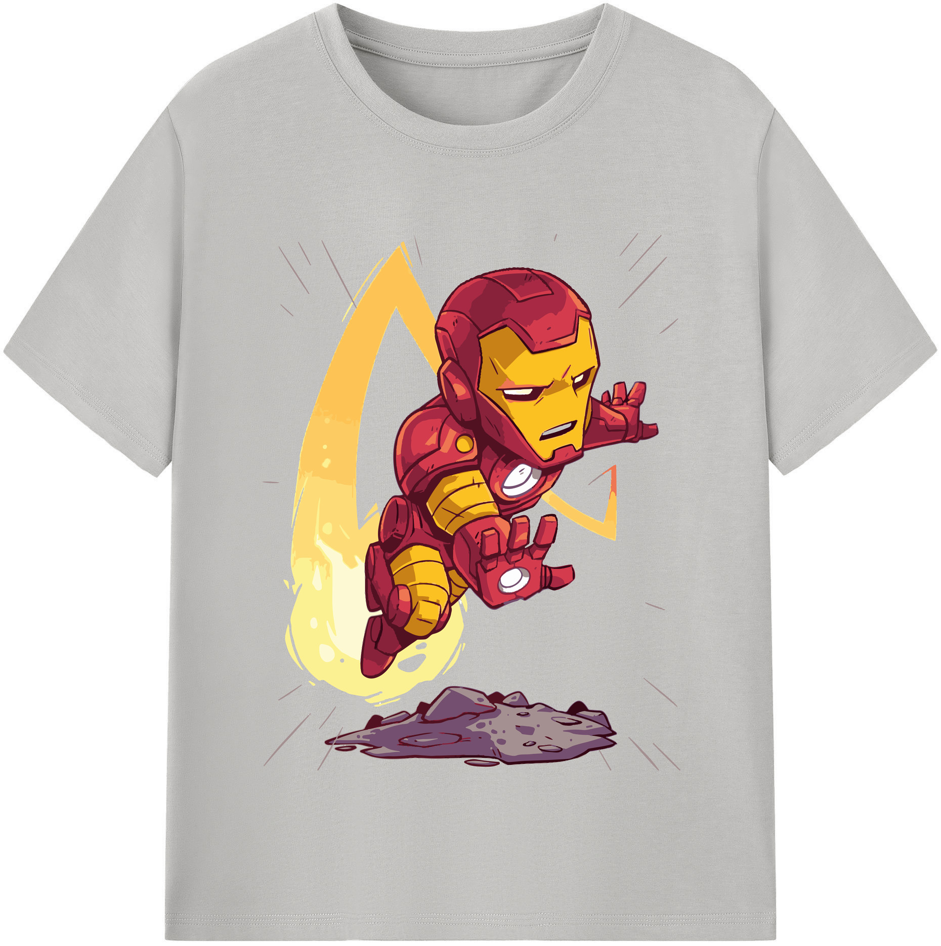 （画像用） アベンジャーズ The Avengers 綿100％半袖Tシャツ（フロントプリント）