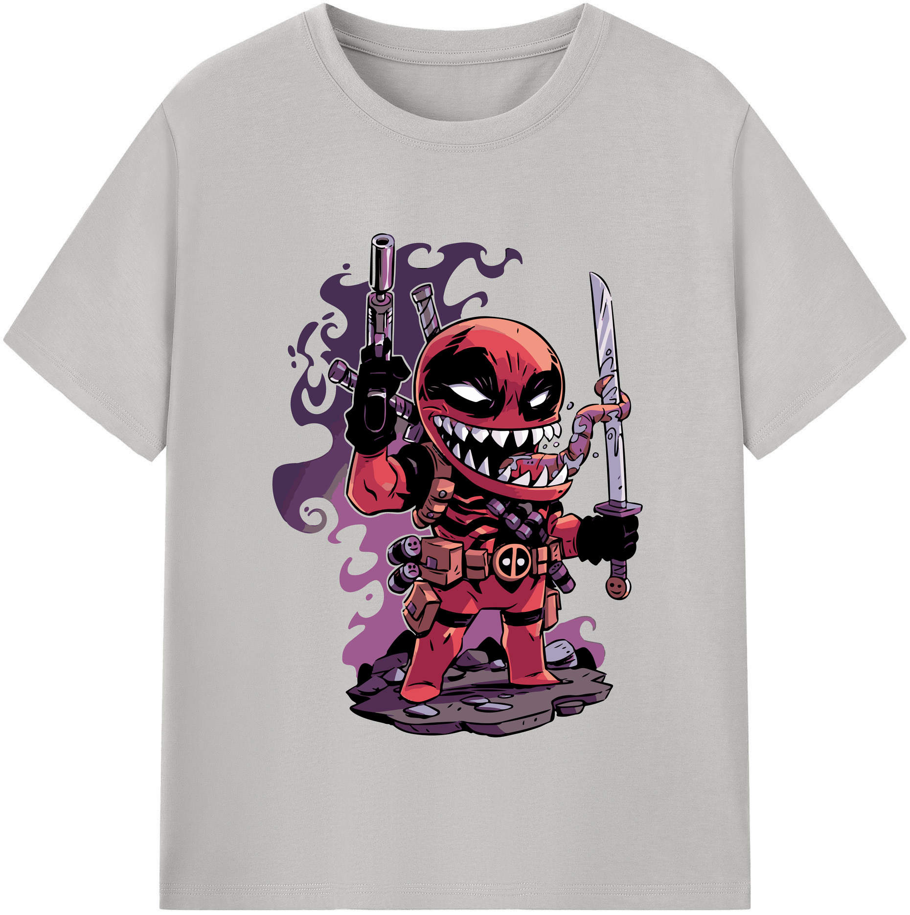 （画像用） アベンジャーズ The Avengers 綿100％半袖Tシャツ（フロントプリント）