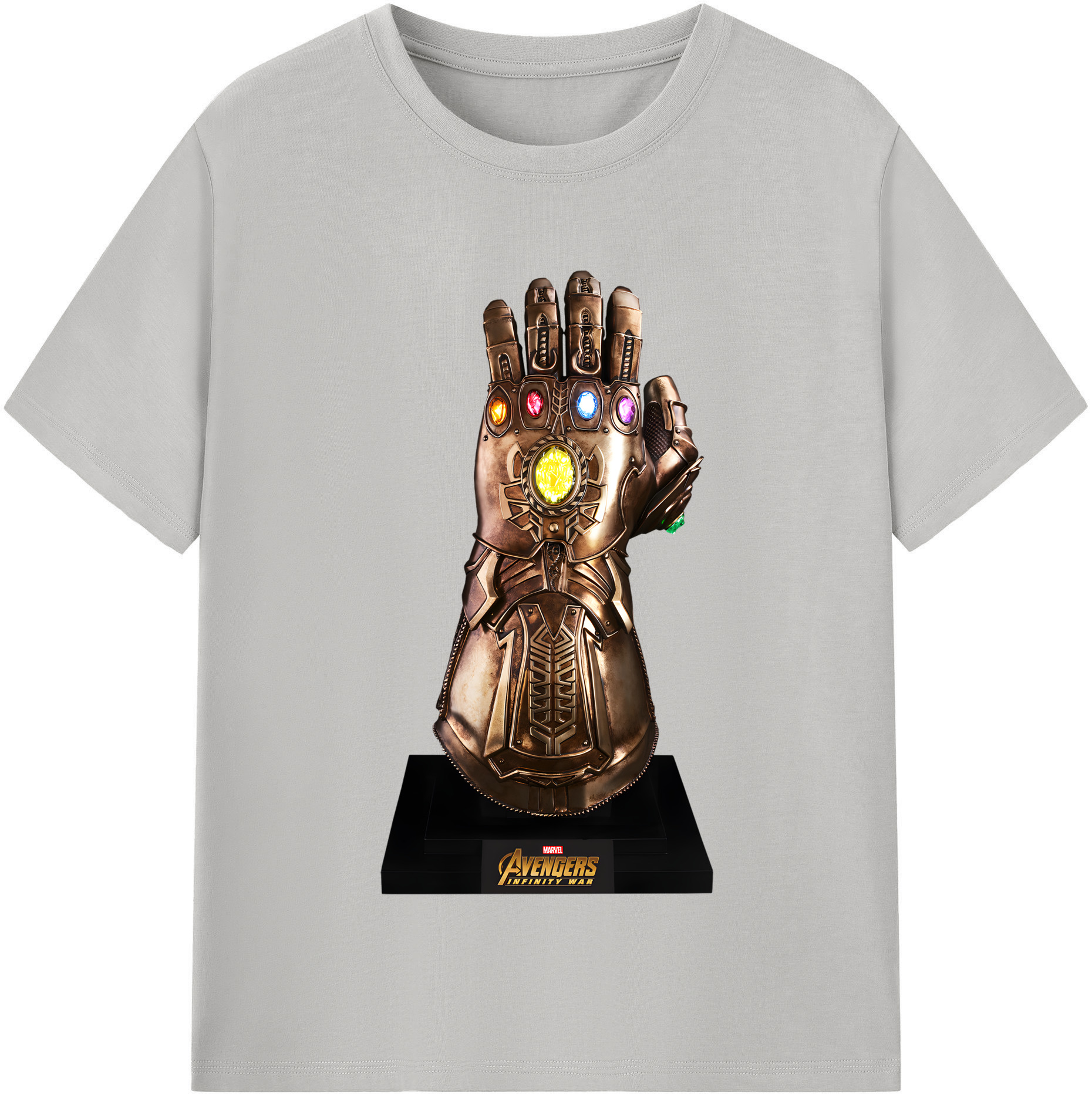 （画像用） アベンジャーズ The Avengers 綿100％半袖Tシャツ（フロントプリント）