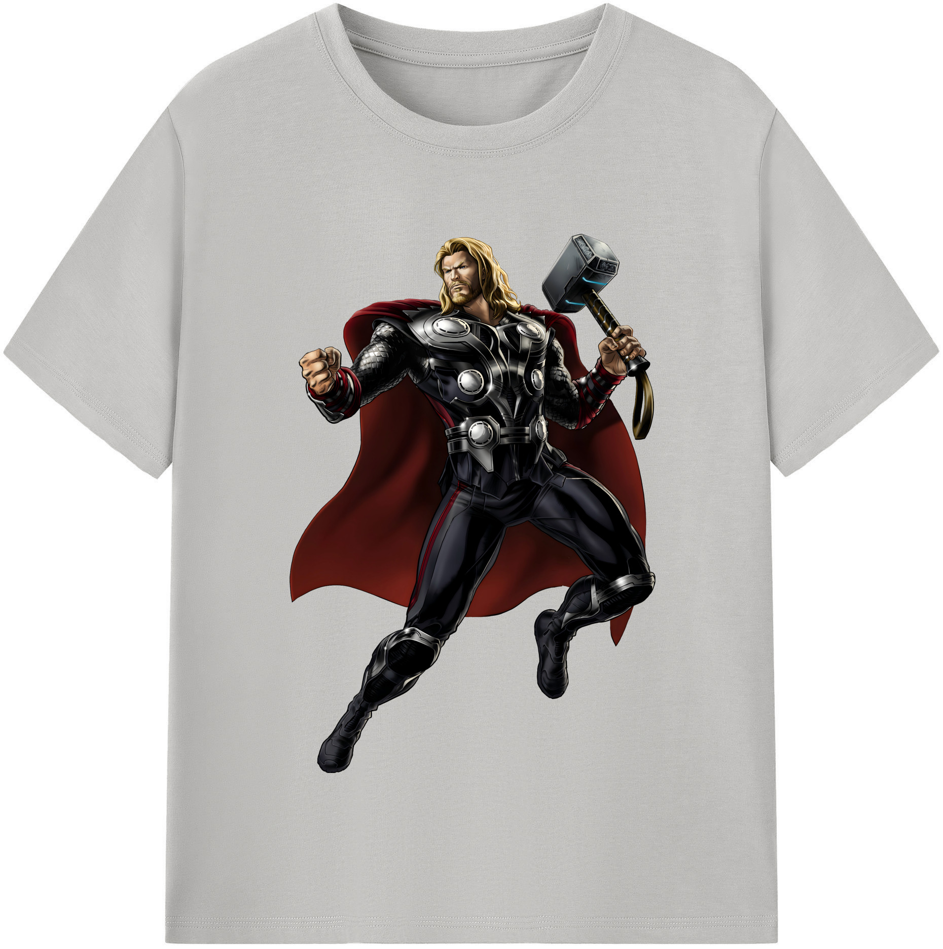 （画像用） アベンジャーズ The Avengers 綿100％半袖Tシャツ（フロントプリント）