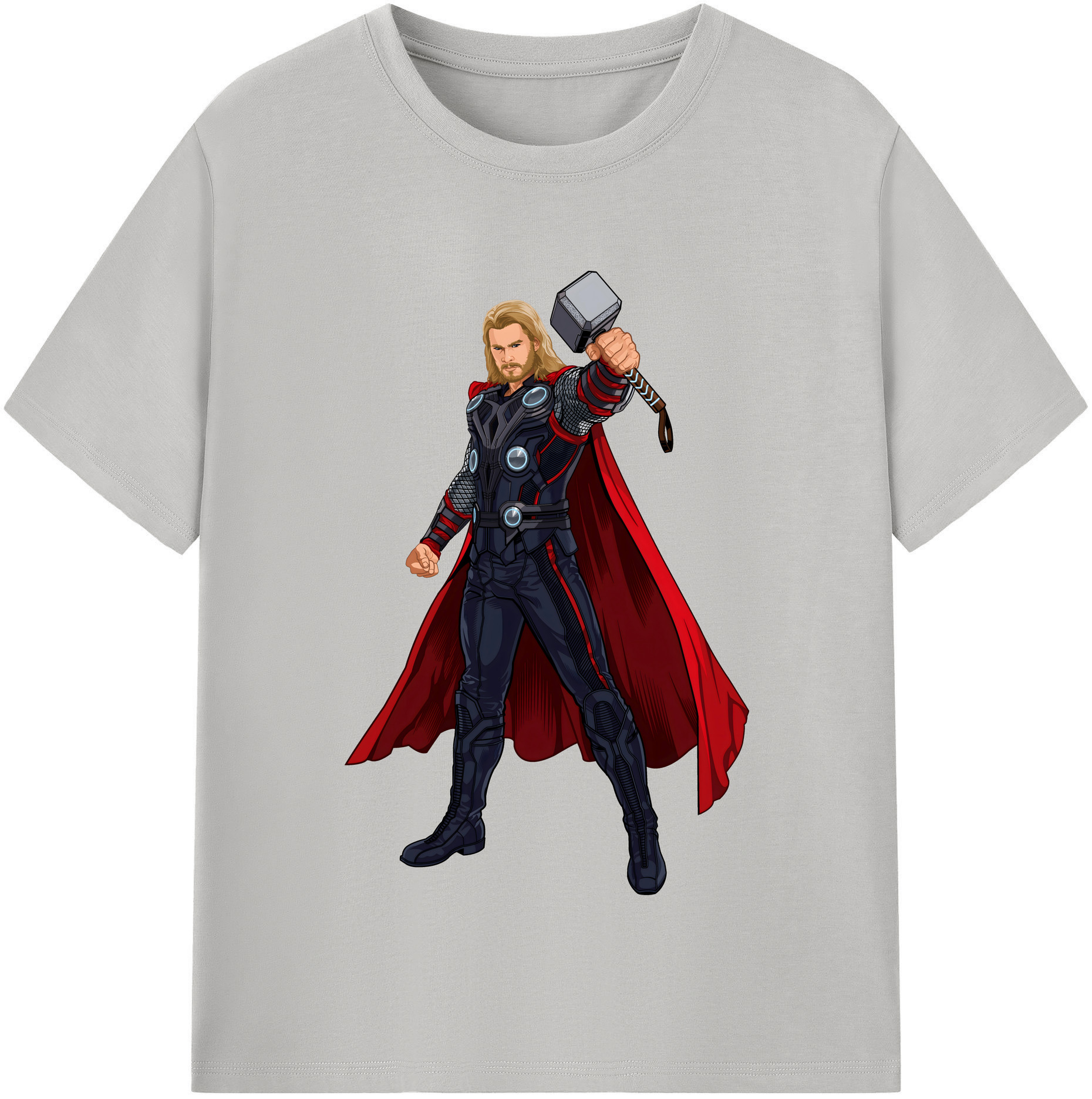 （画像用） アベンジャーズ The Avengers 綿100％半袖Tシャツ（フロントプリント）