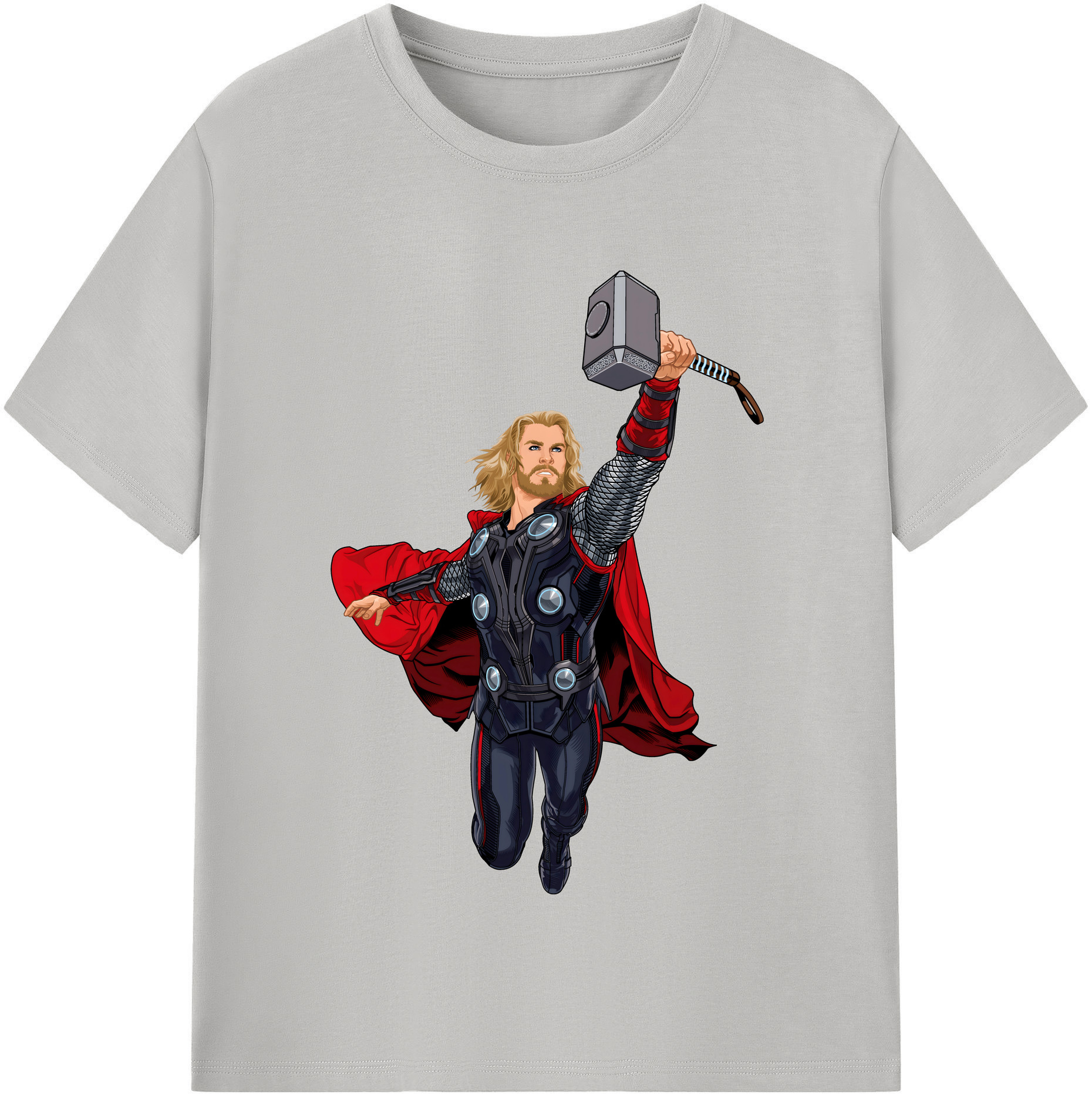 （画像用） アベンジャーズ The Avengers 綿100％半袖Tシャツ（フロントプリント）