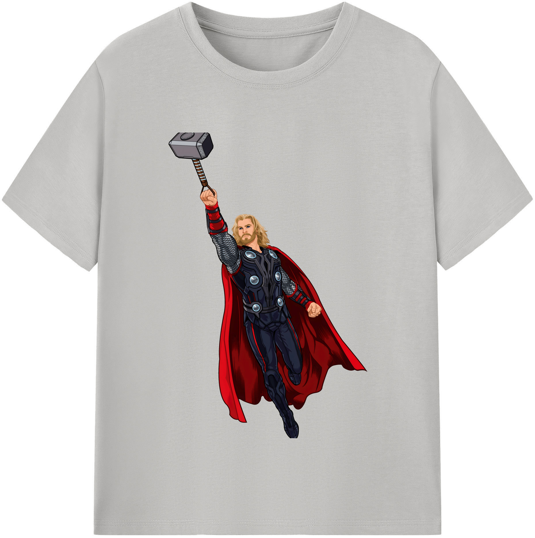 （画像用） アベンジャーズ The Avengers 綿100％半袖Tシャツ（フロントプリント）
