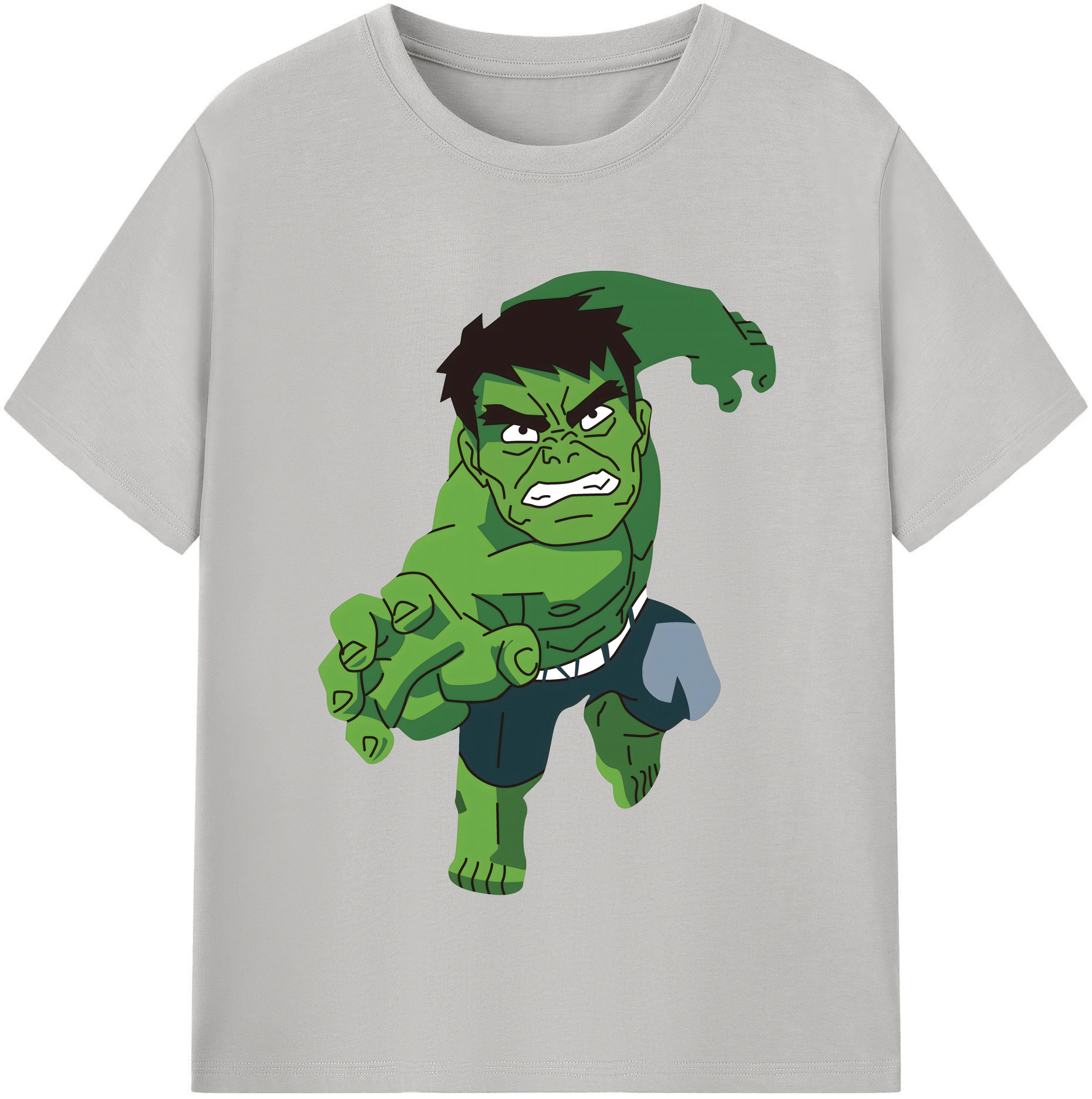 （画像用） アベンジャーズ The Avengers 綿100％半袖Tシャツ（フロントプリント）