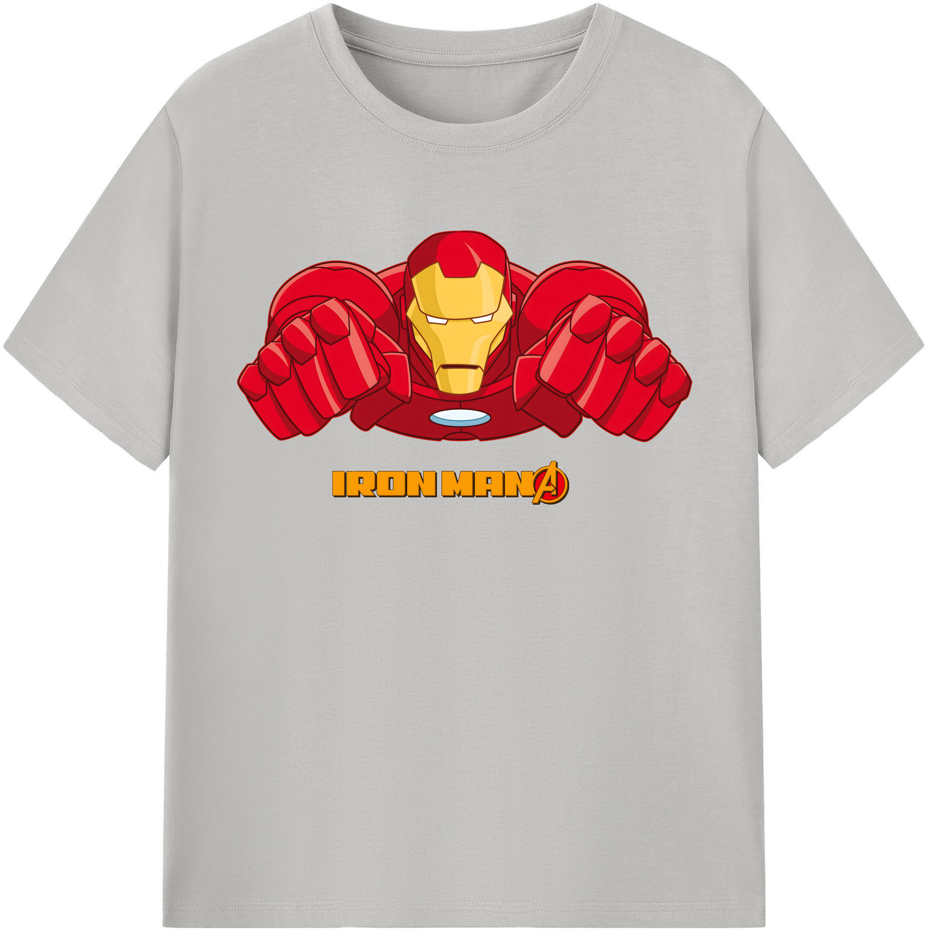 （画像用） アベンジャーズ The Avengers 綿100％半袖Tシャツ（フロントプリント）