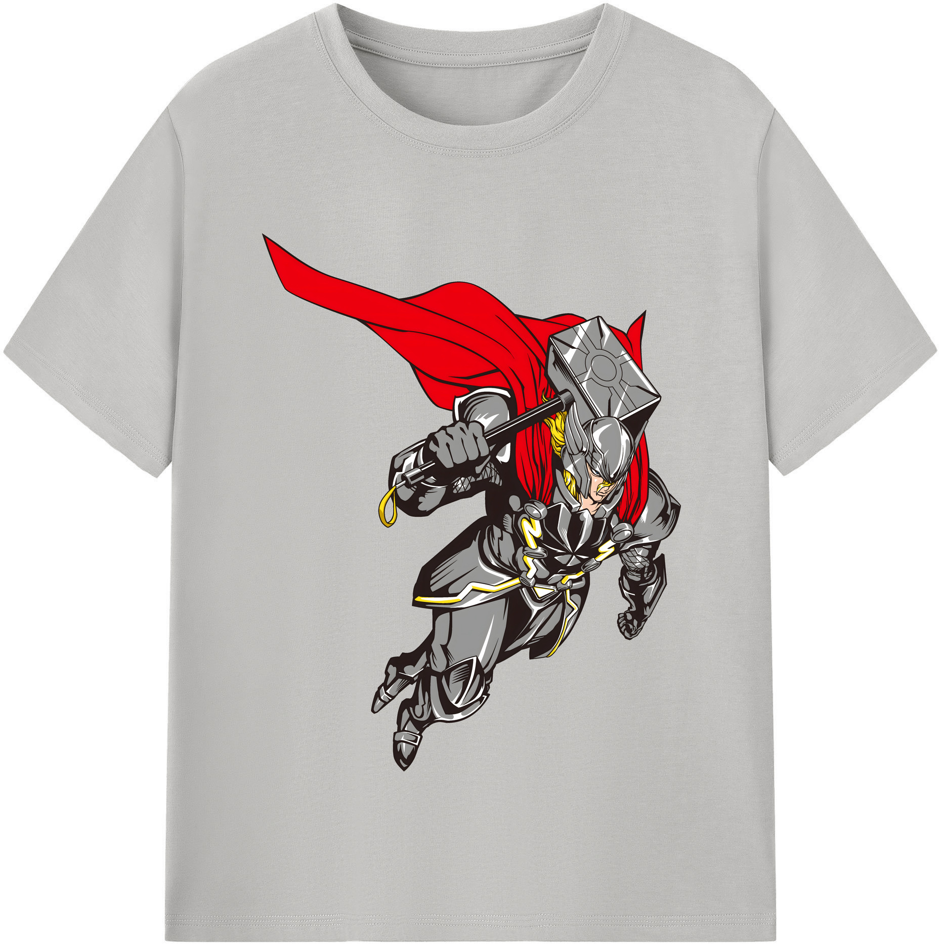 （画像用） アベンジャーズ The Avengers 綿100％半袖Tシャツ（フロントプリント）