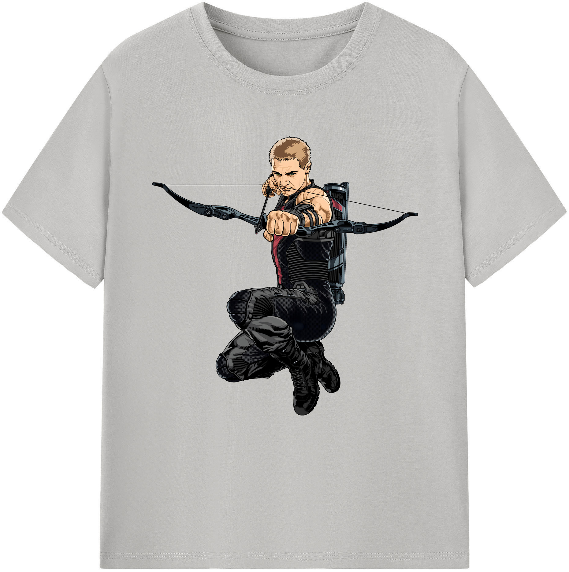 （画像用） アベンジャーズ The Avengers 綿100％半袖Tシャツ（フロントプリント）