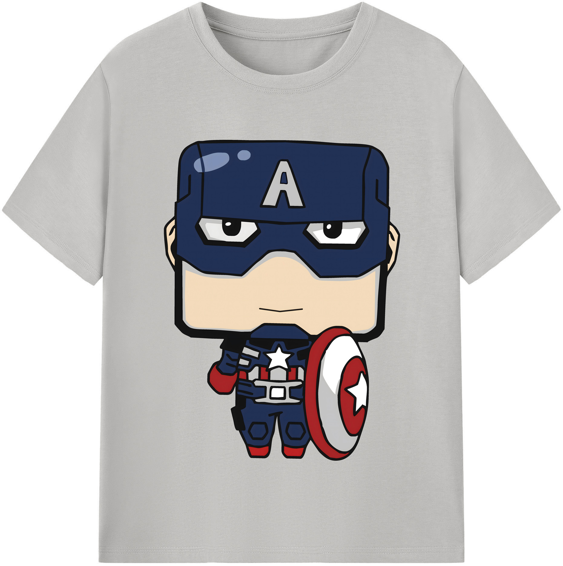 （画像用） アベンジャーズ The Avengers 綿100％半袖Tシャツ（フロントプリント）