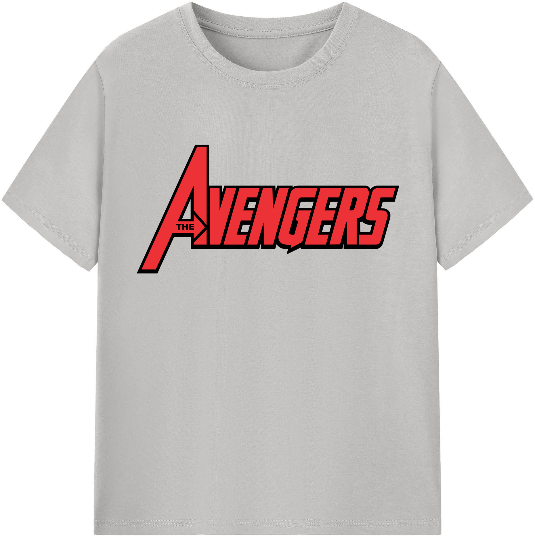 （画像用） アベンジャーズ The Avengers 綿100％半袖Tシャツ（フロントプリント）