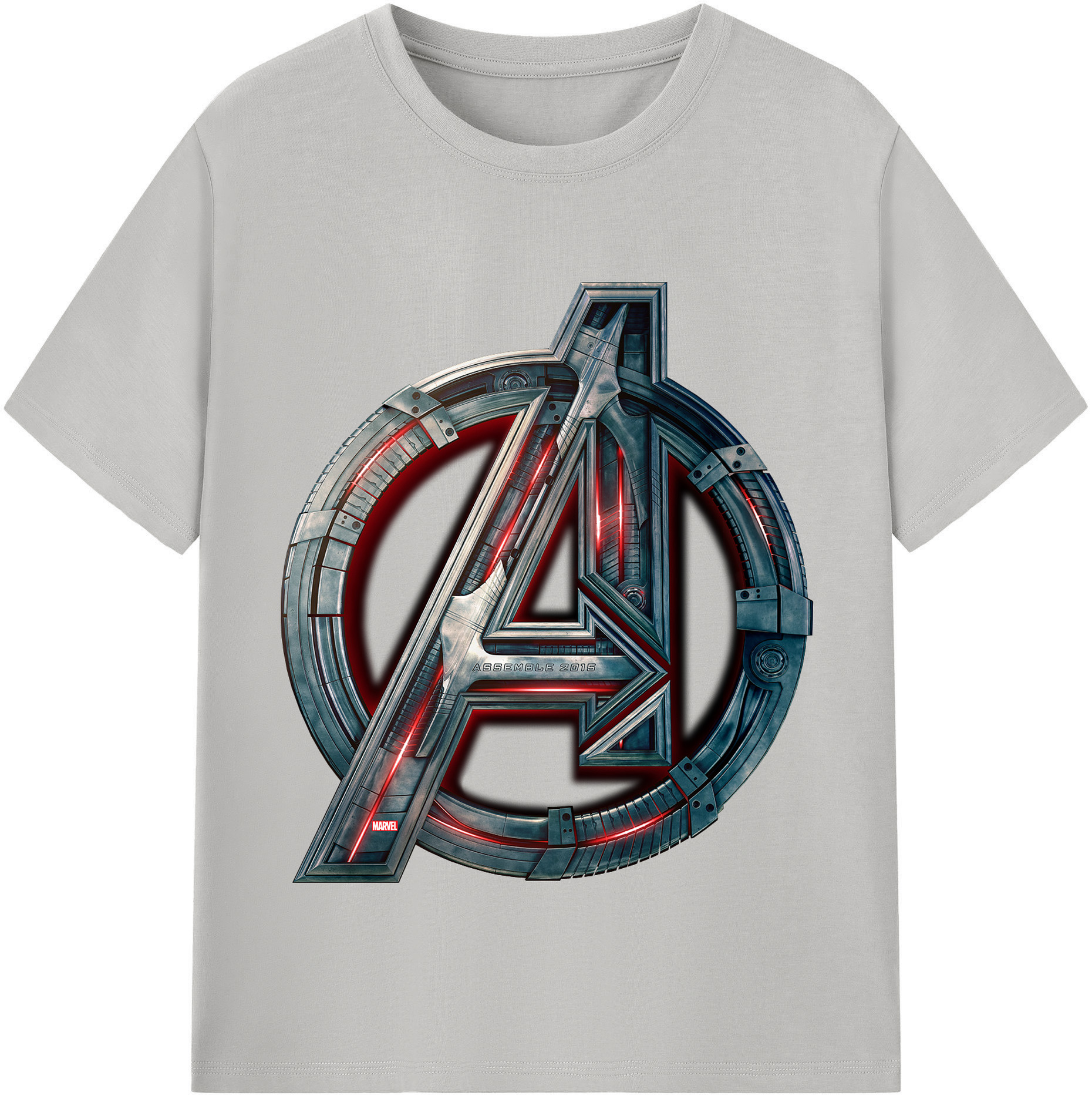 （画像用） アベンジャーズ The Avengers 綿100％半袖Tシャツ（フロントプリント）