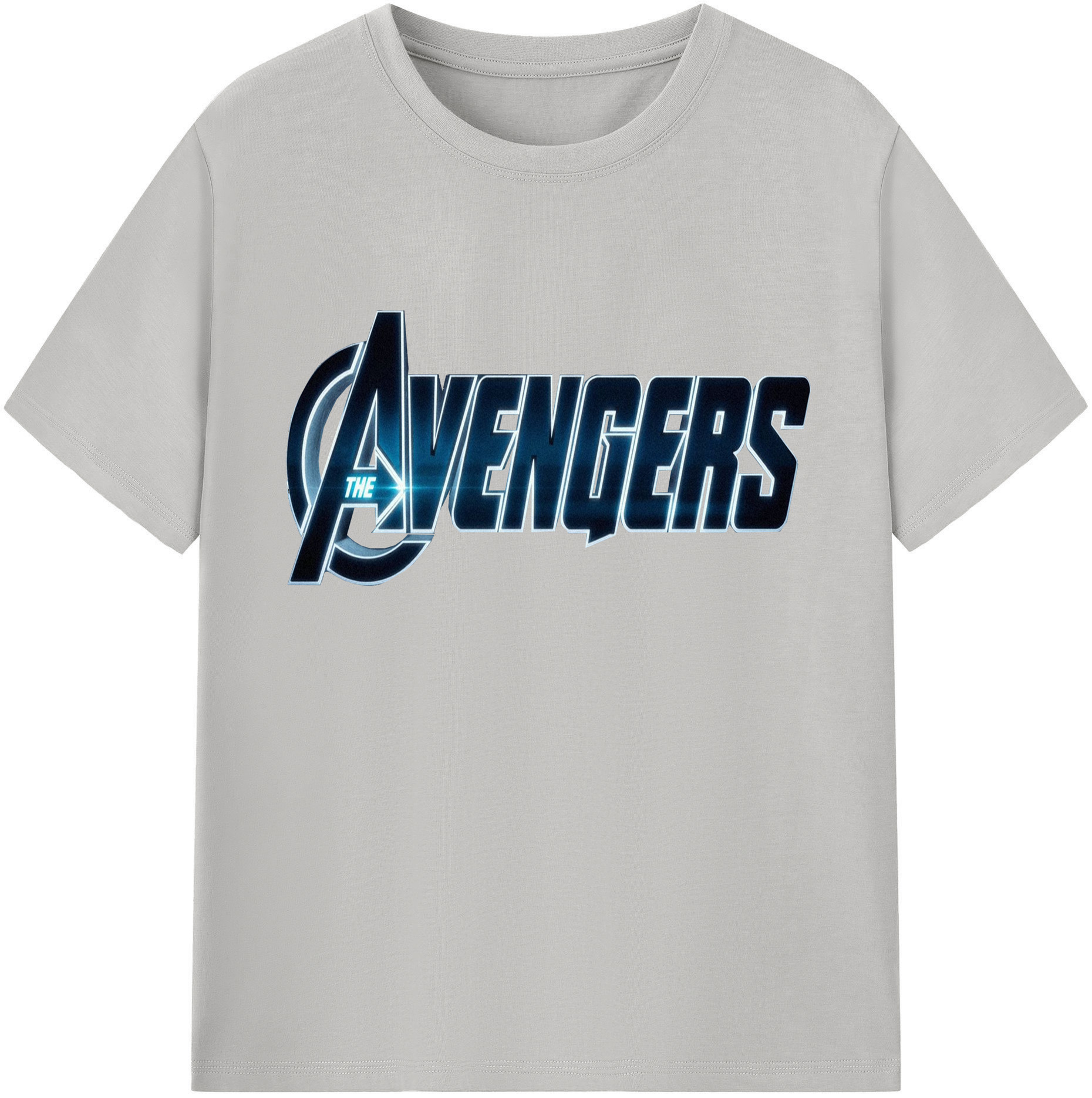 （画像用） アベンジャーズ The Avengers 綿100％半袖Tシャツ（フロントプリント）