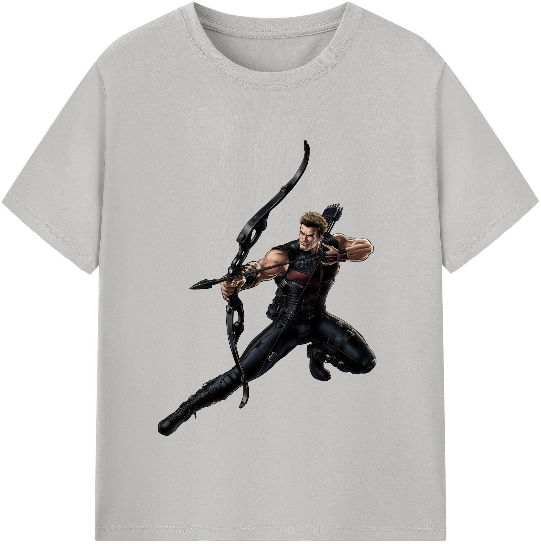 （画像用） アベンジャーズ The Avengers 綿100％半袖Tシャツ（フロントプリント）
