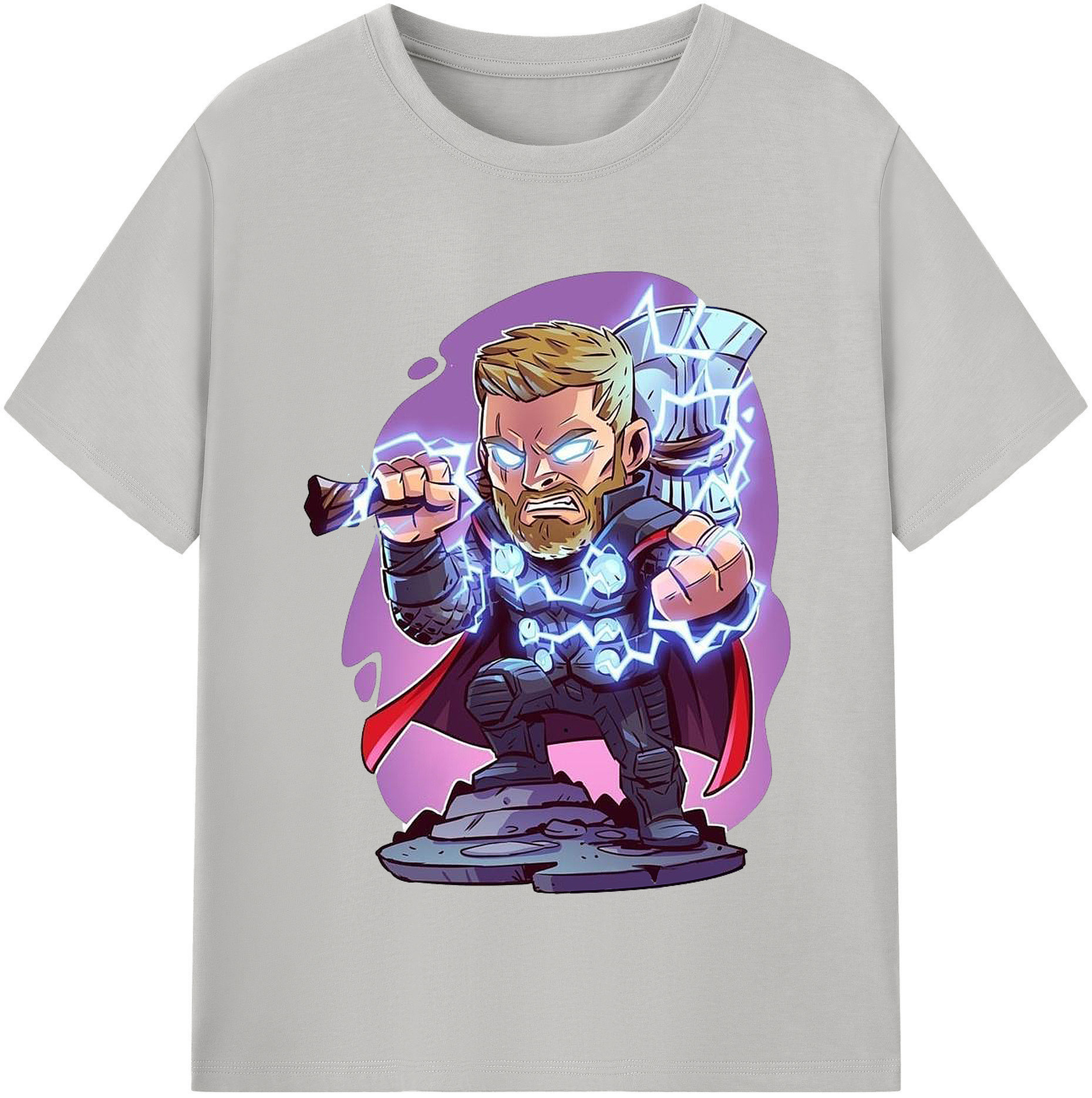 （画像用） アベンジャーズ The Avengers 綿100％半袖Tシャツ（フロントプリント）