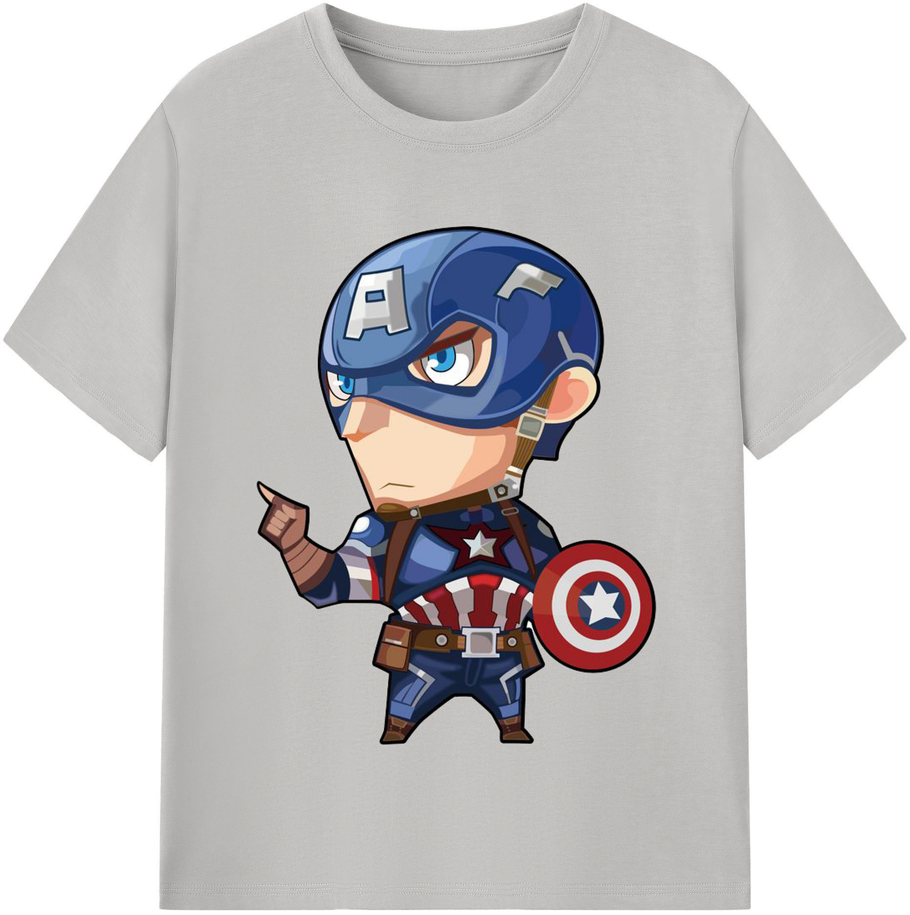 （画像用） アベンジャーズ The Avengers 綿100％半袖Tシャツ（フロントプリント）