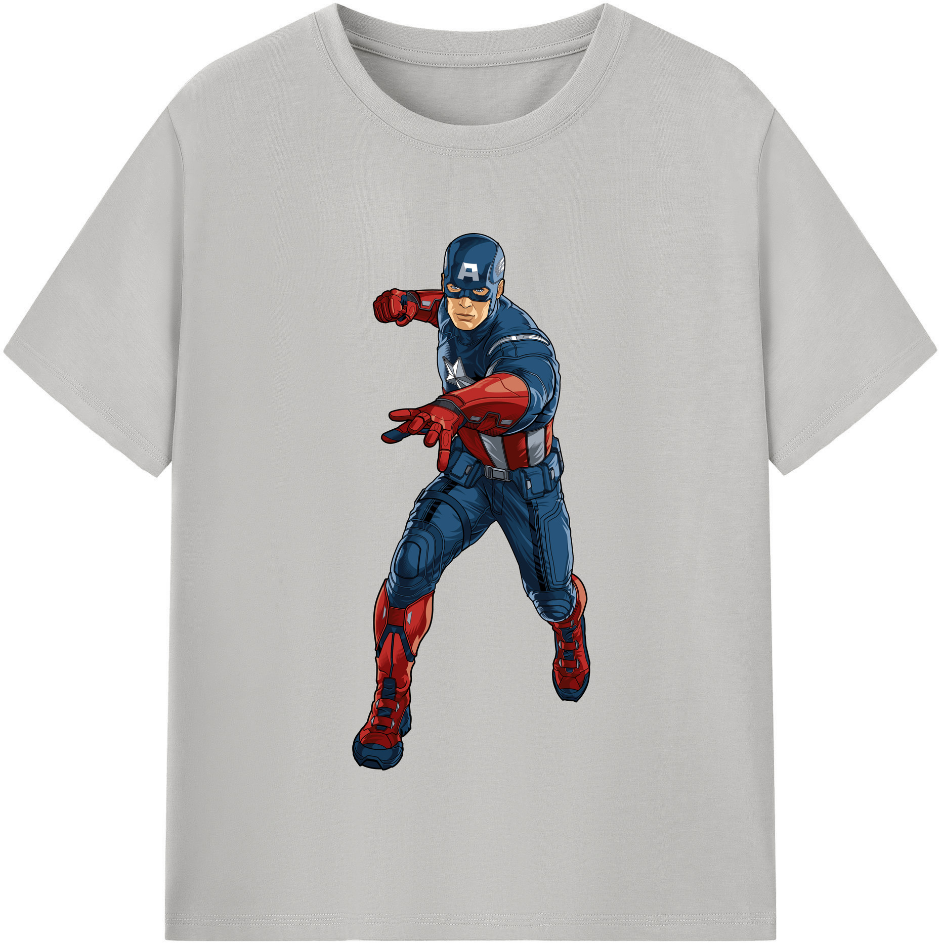 （画像用） アベンジャーズ The Avengers 綿100％半袖Tシャツ（フロントプリント）