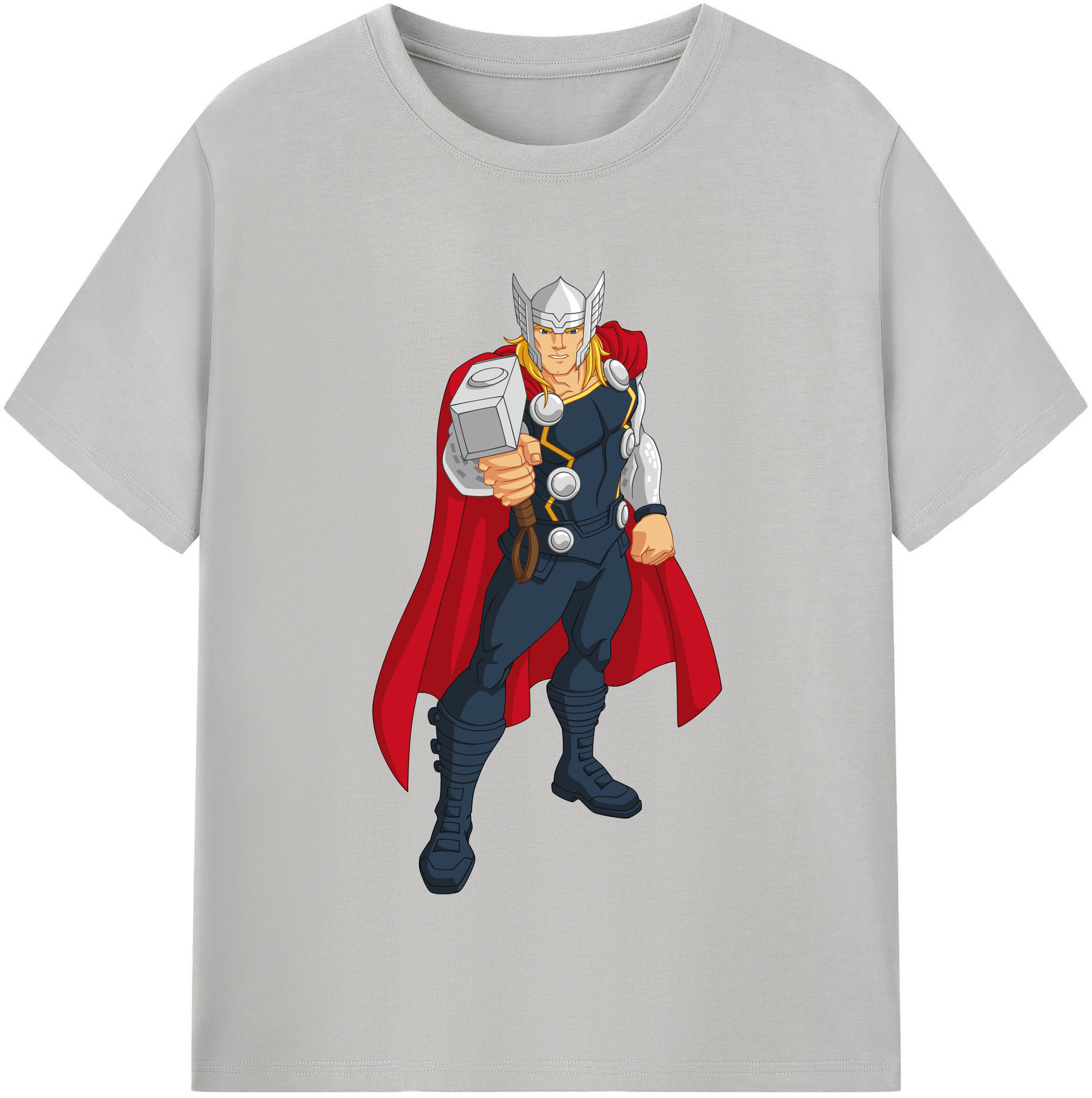 （画像用） アベンジャーズ The Avengers 綿100％半袖Tシャツ（フロントプリント）