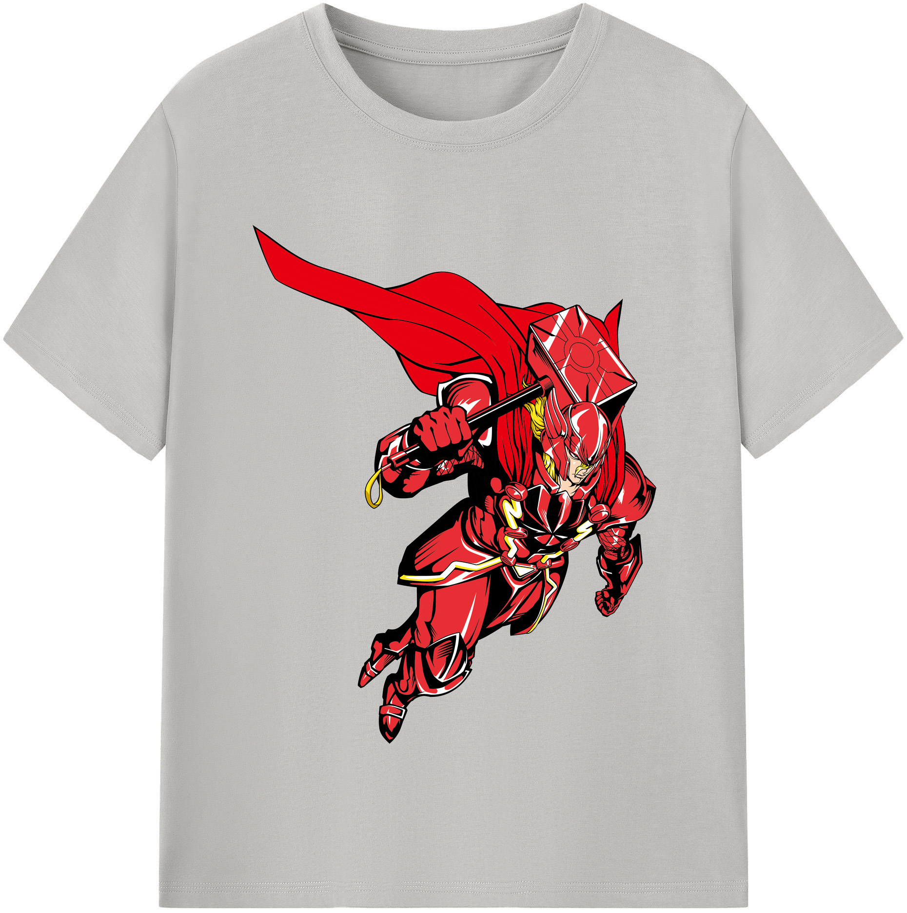 （画像用） アベンジャーズ The Avengers 綿100％半袖Tシャツ（フロントプリント）