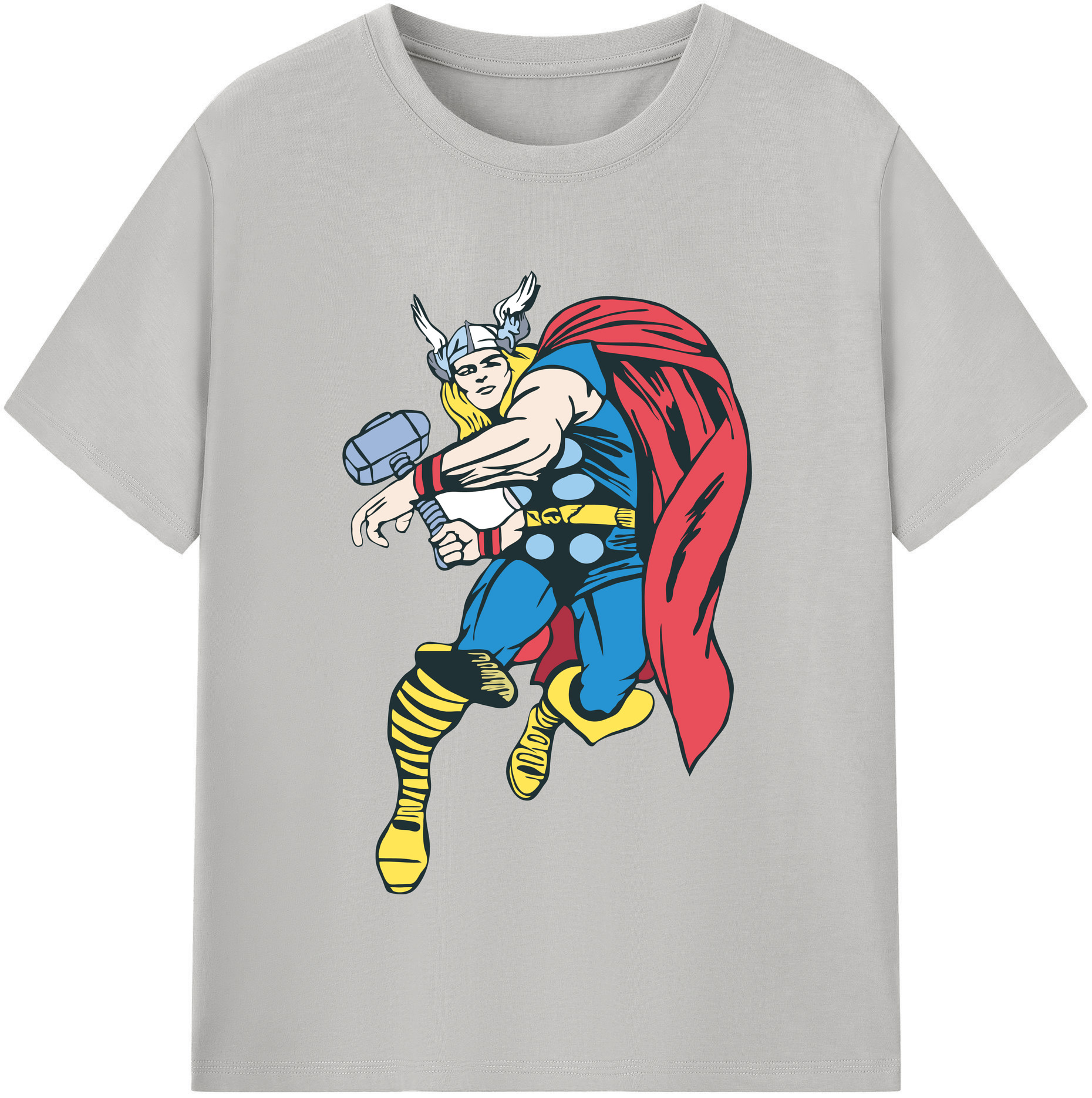 （画像用） アベンジャーズ The Avengers 綿100％半袖Tシャツ（フロントプリント）