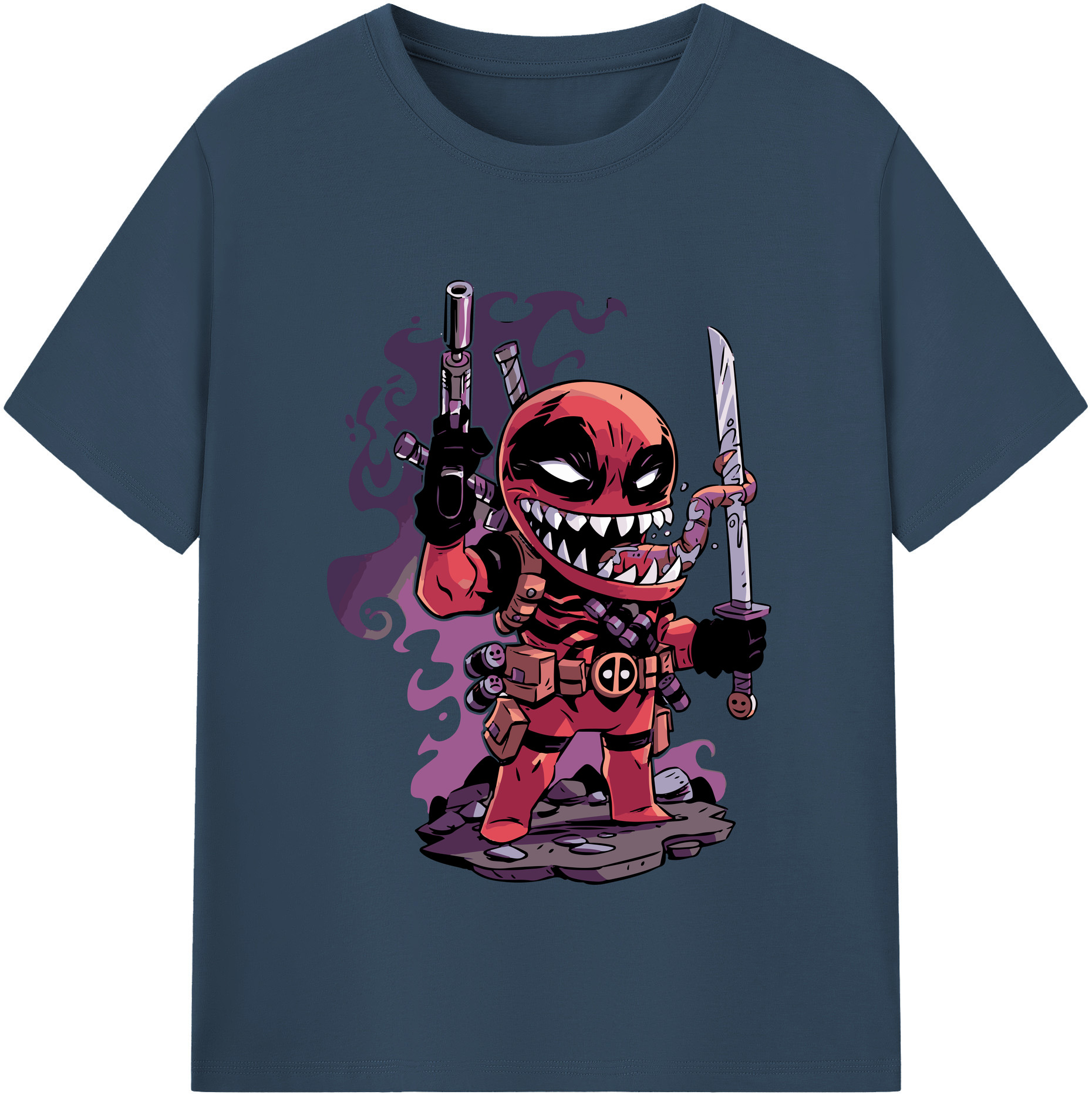 （画像用） アベンジャーズ The Avengers 綿100％半袖Tシャツ（フロントプリント）