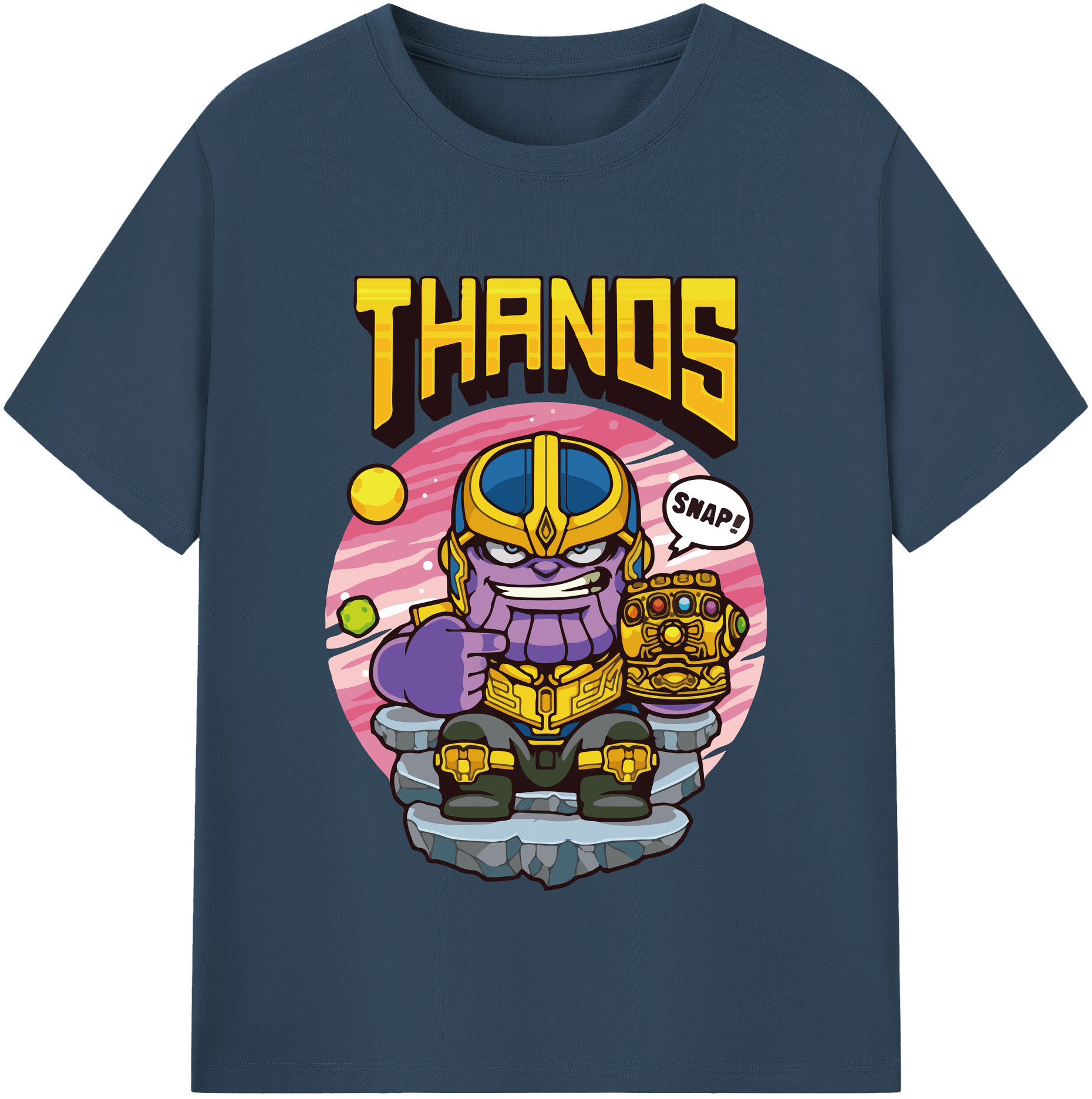 （画像用） アベンジャーズ The Avengers 綿100％半袖Tシャツ（フロントプリント）