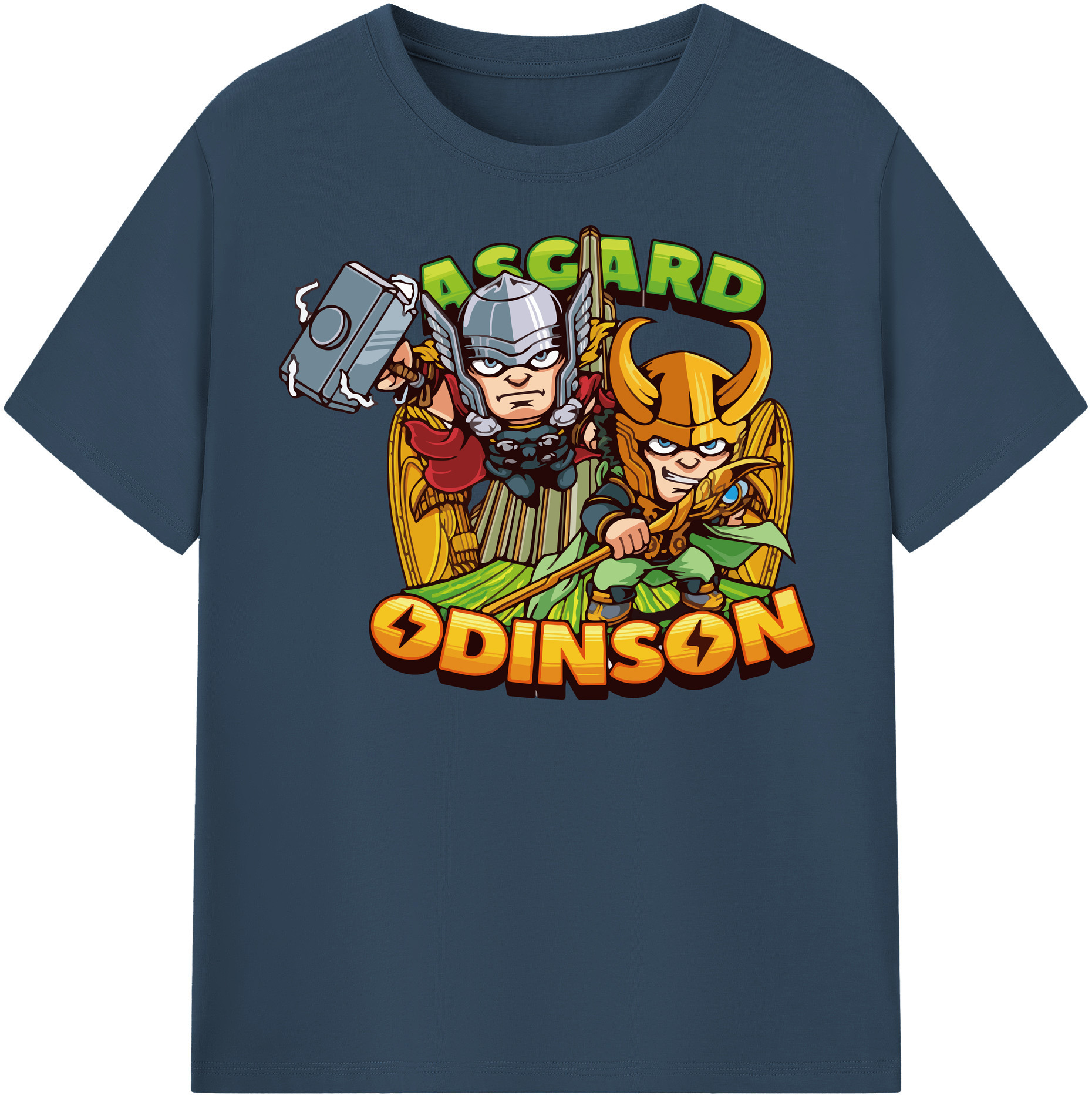 （画像用） アベンジャーズ The Avengers 綿100％半袖Tシャツ（フロントプリント）