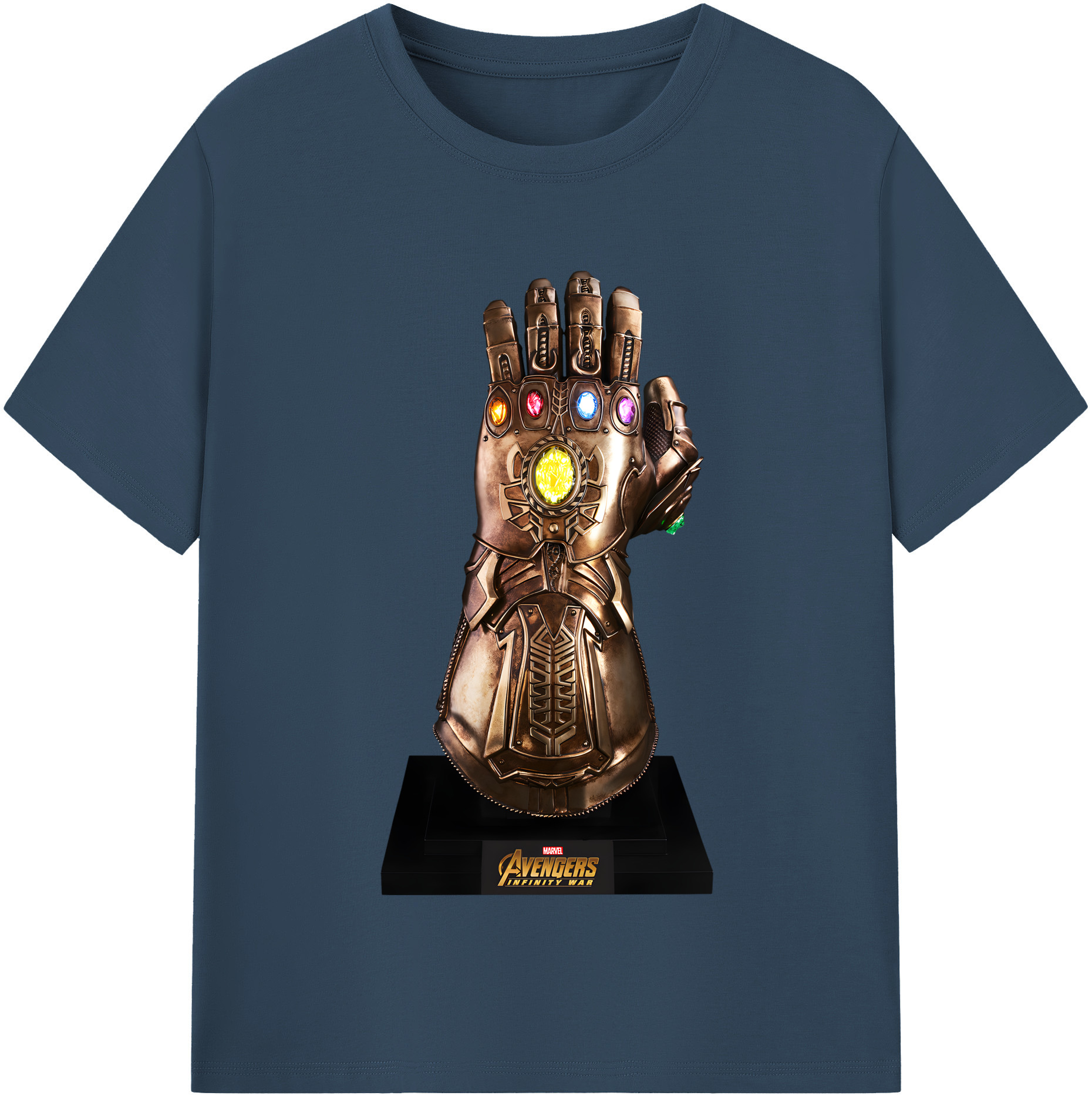 （画像用） アベンジャーズ The Avengers 綿100％半袖Tシャツ（フロントプリント）