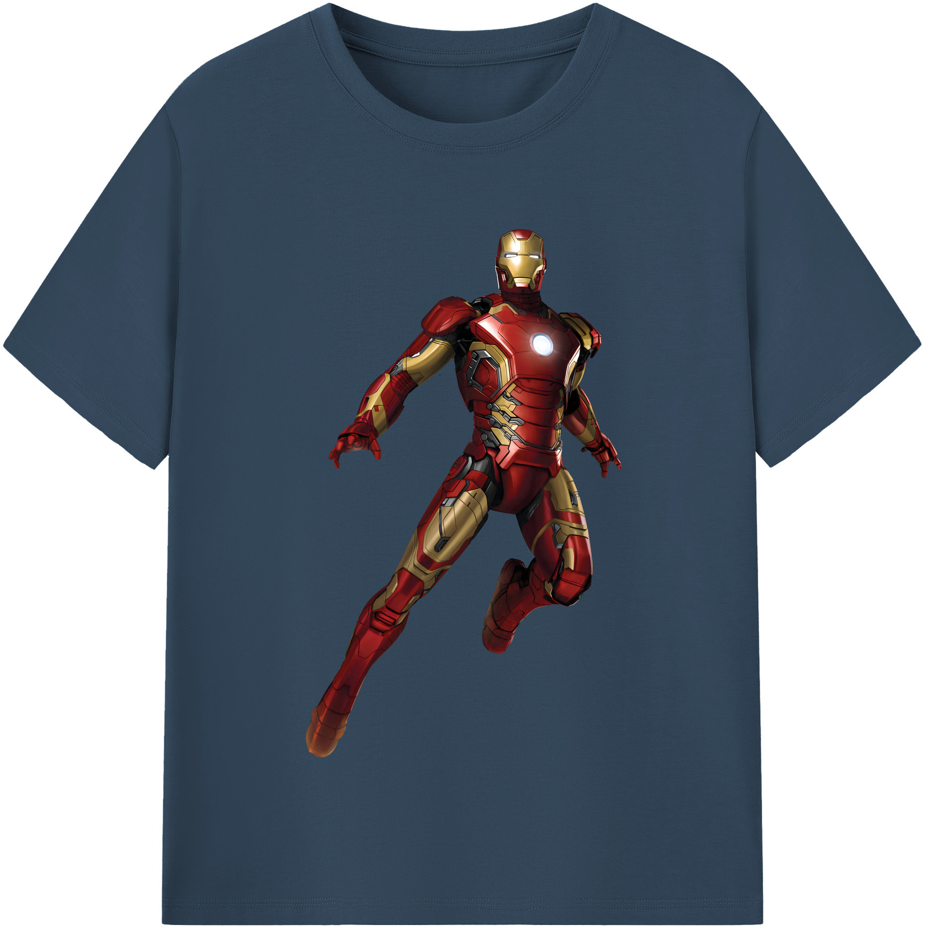 （画像用） アベンジャーズ The Avengers 綿100％半袖Tシャツ（フロントプリント）