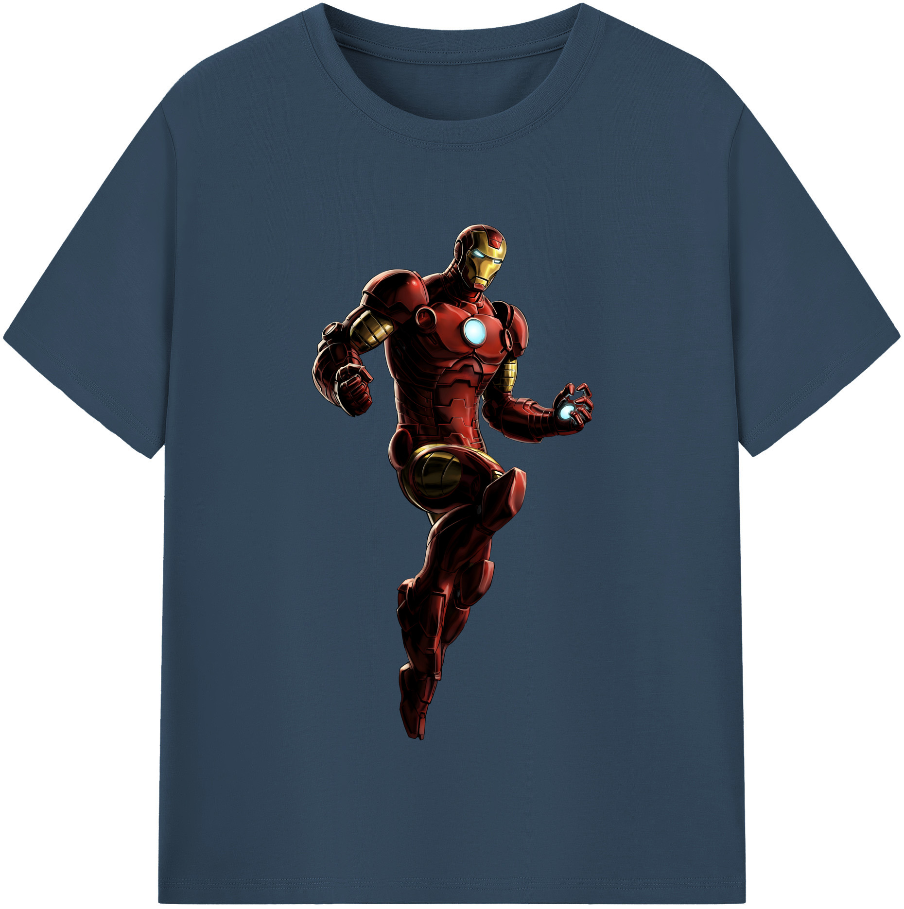 （画像用） アベンジャーズ The Avengers 綿100％半袖Tシャツ（フロントプリント）