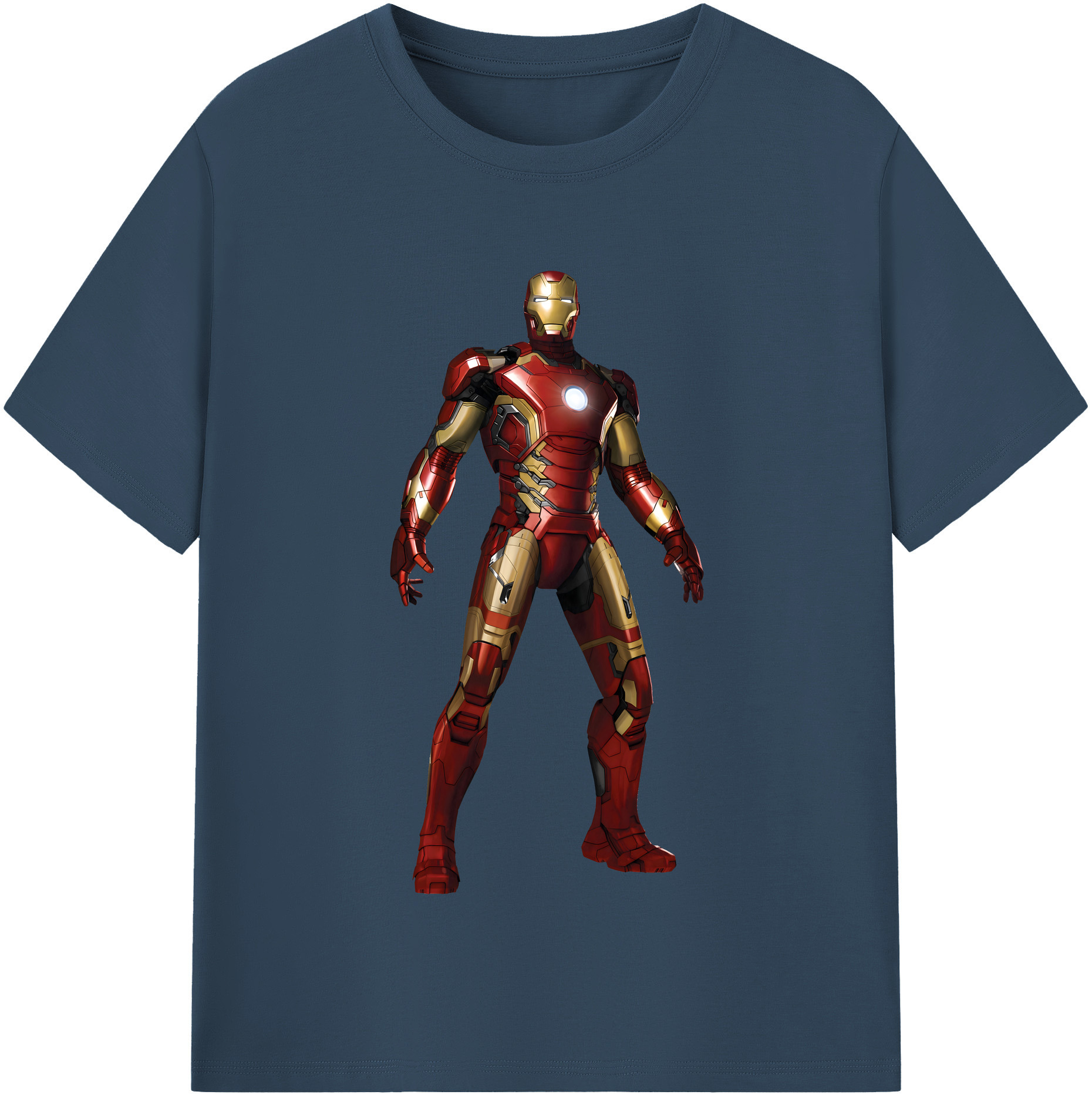 （画像用） アベンジャーズ The Avengers 綿100％半袖Tシャツ（フロントプリント）