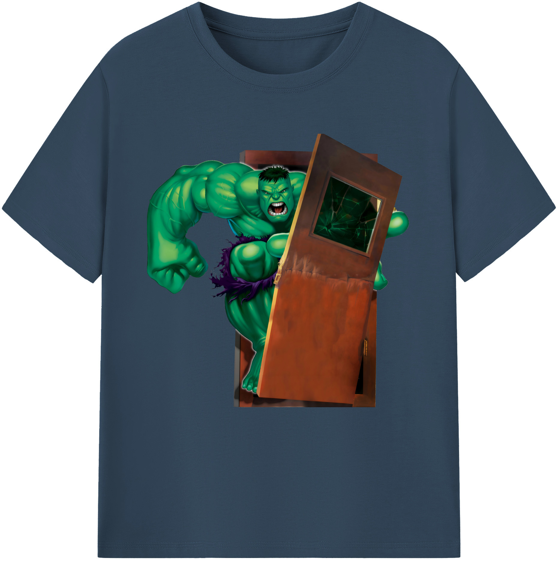 （画像用） アベンジャーズ The Avengers 綿100％半袖Tシャツ（フロントプリント）