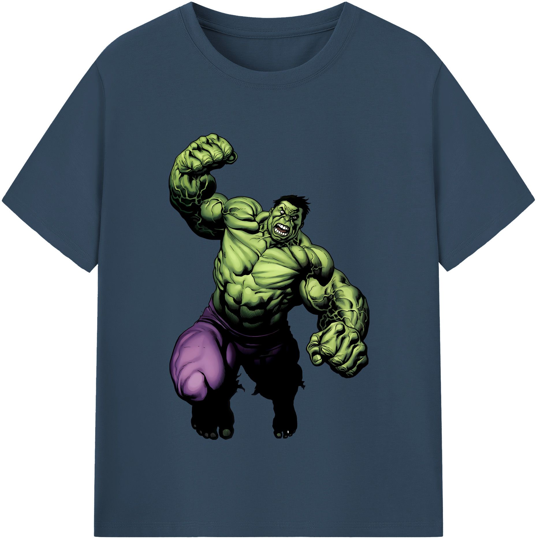 （画像用） アベンジャーズ The Avengers 綿100％半袖Tシャツ（フロントプリント）