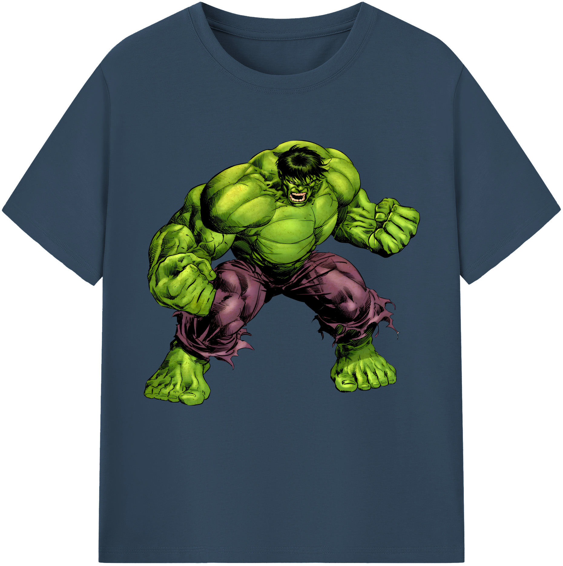 （画像用） アベンジャーズ The Avengers 綿100％半袖Tシャツ（フロントプリント）
