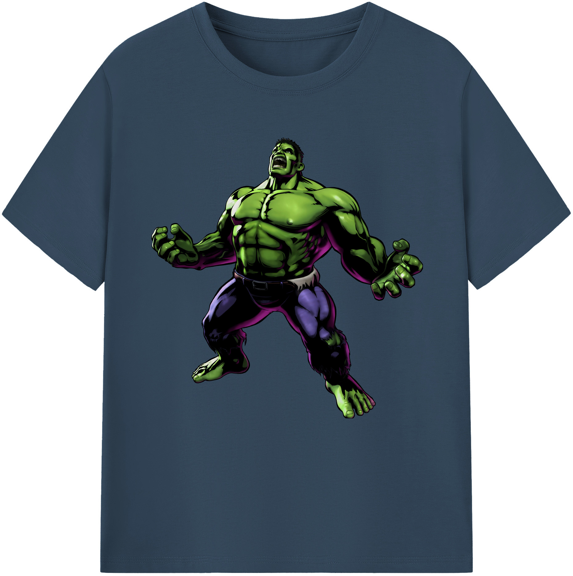 （画像用） アベンジャーズ The Avengers 綿100％半袖Tシャツ（フロントプリント）