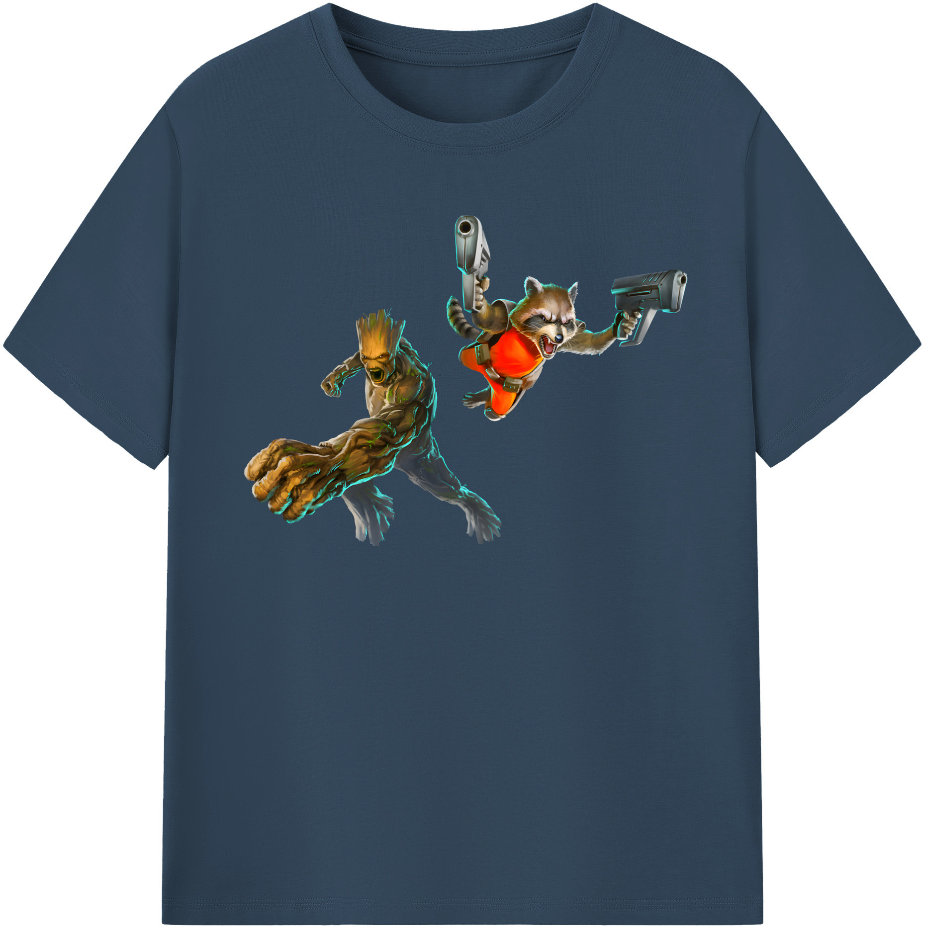 （画像用） アベンジャーズ The Avengers 綿100％半袖Tシャツ（フロントプリント）