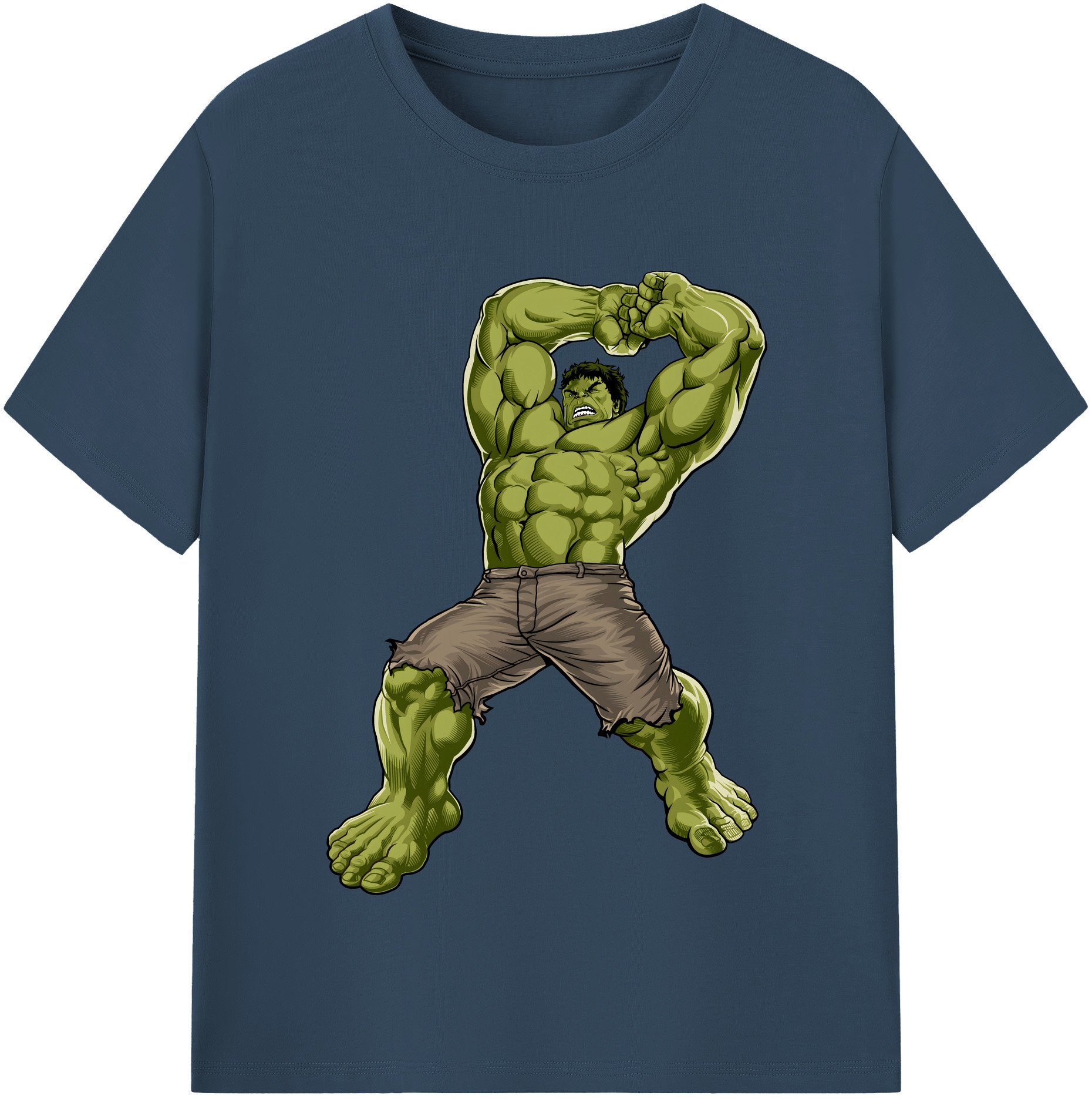 （画像用） アベンジャーズ The Avengers 綿100％半袖Tシャツ（フロントプリント）