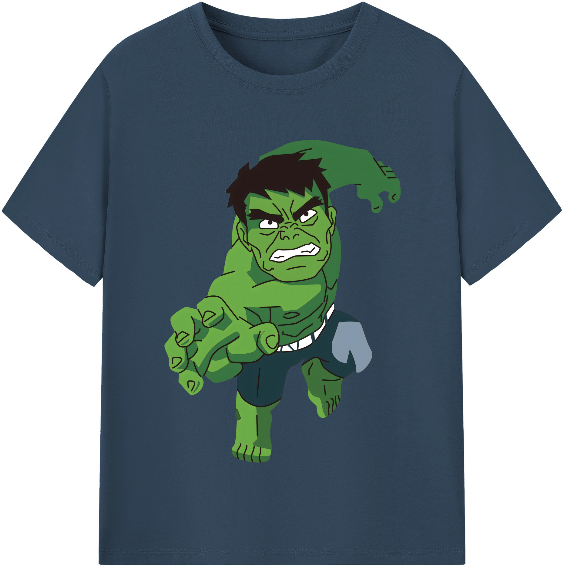 （画像用） アベンジャーズ The Avengers 綿100％半袖Tシャツ（フロントプリント）