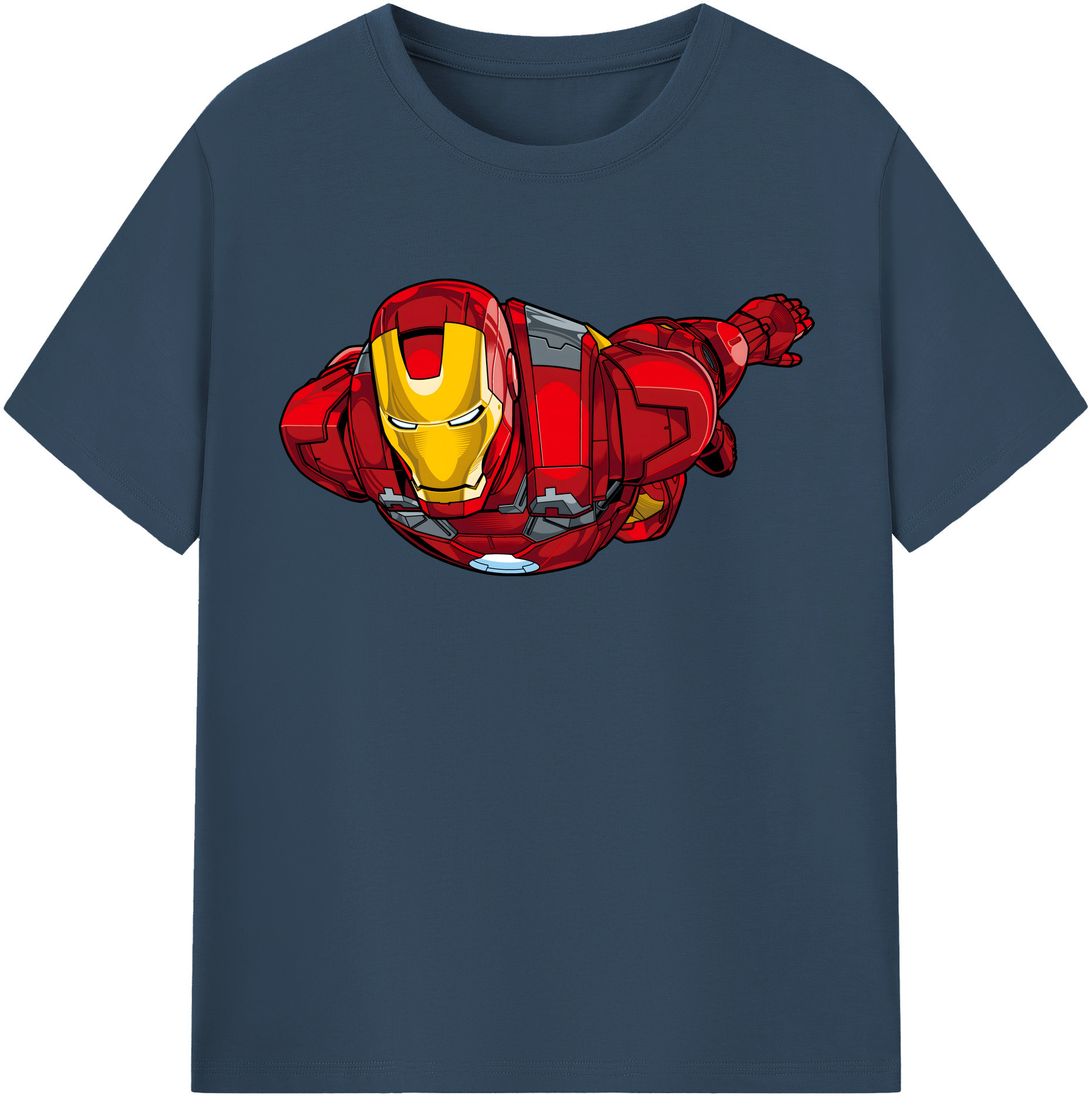 （画像用） アベンジャーズ The Avengers 綿100％半袖Tシャツ（フロントプリント）