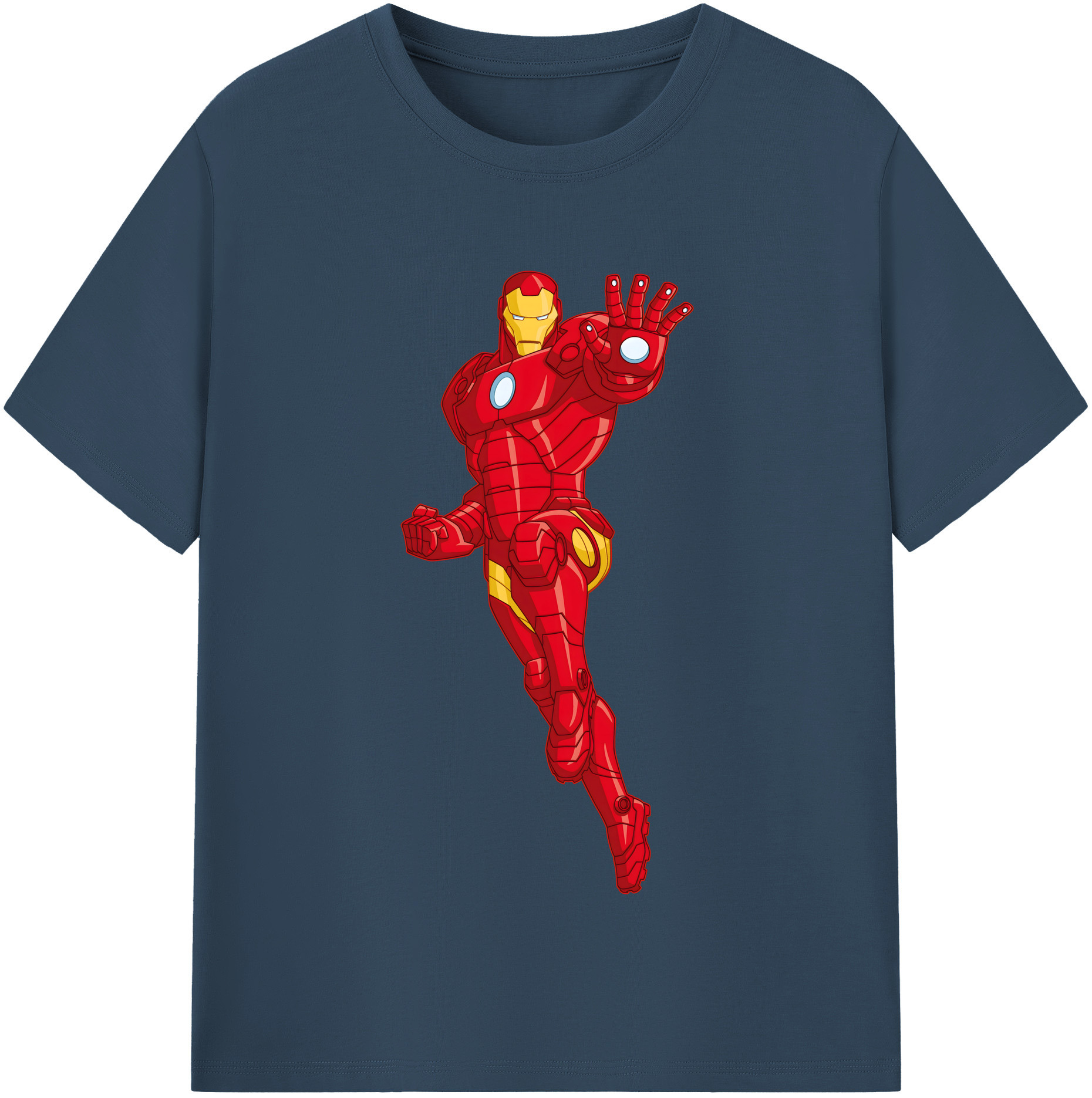 （画像用） アベンジャーズ The Avengers 綿100％半袖Tシャツ（フロントプリント）