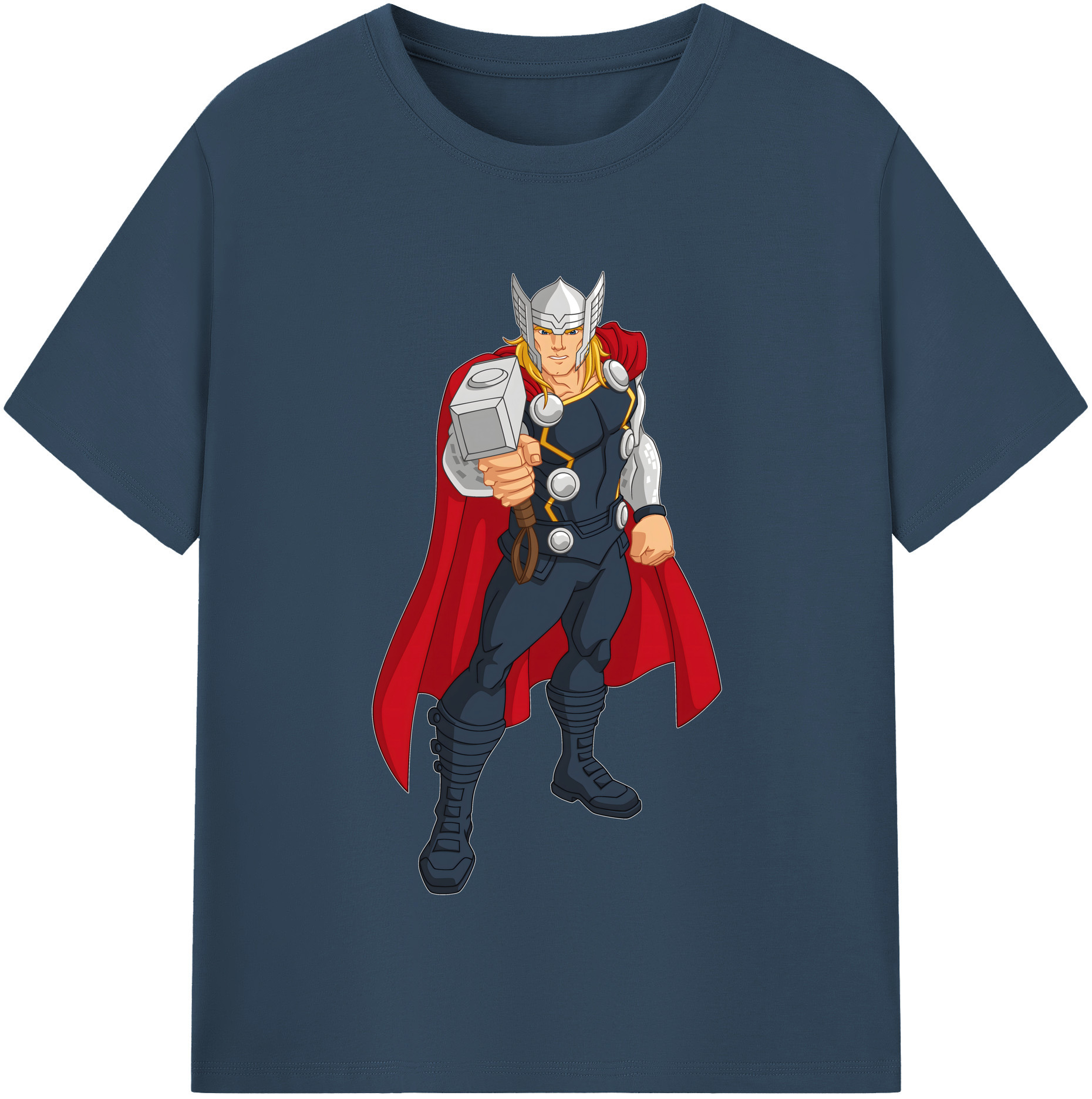 （画像用） アベンジャーズ The Avengers 綿100％半袖Tシャツ（フロントプリント）