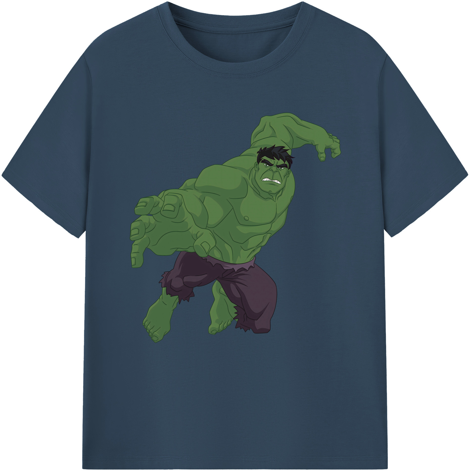 （画像用） アベンジャーズ The Avengers 綿100％半袖Tシャツ（フロントプリント）